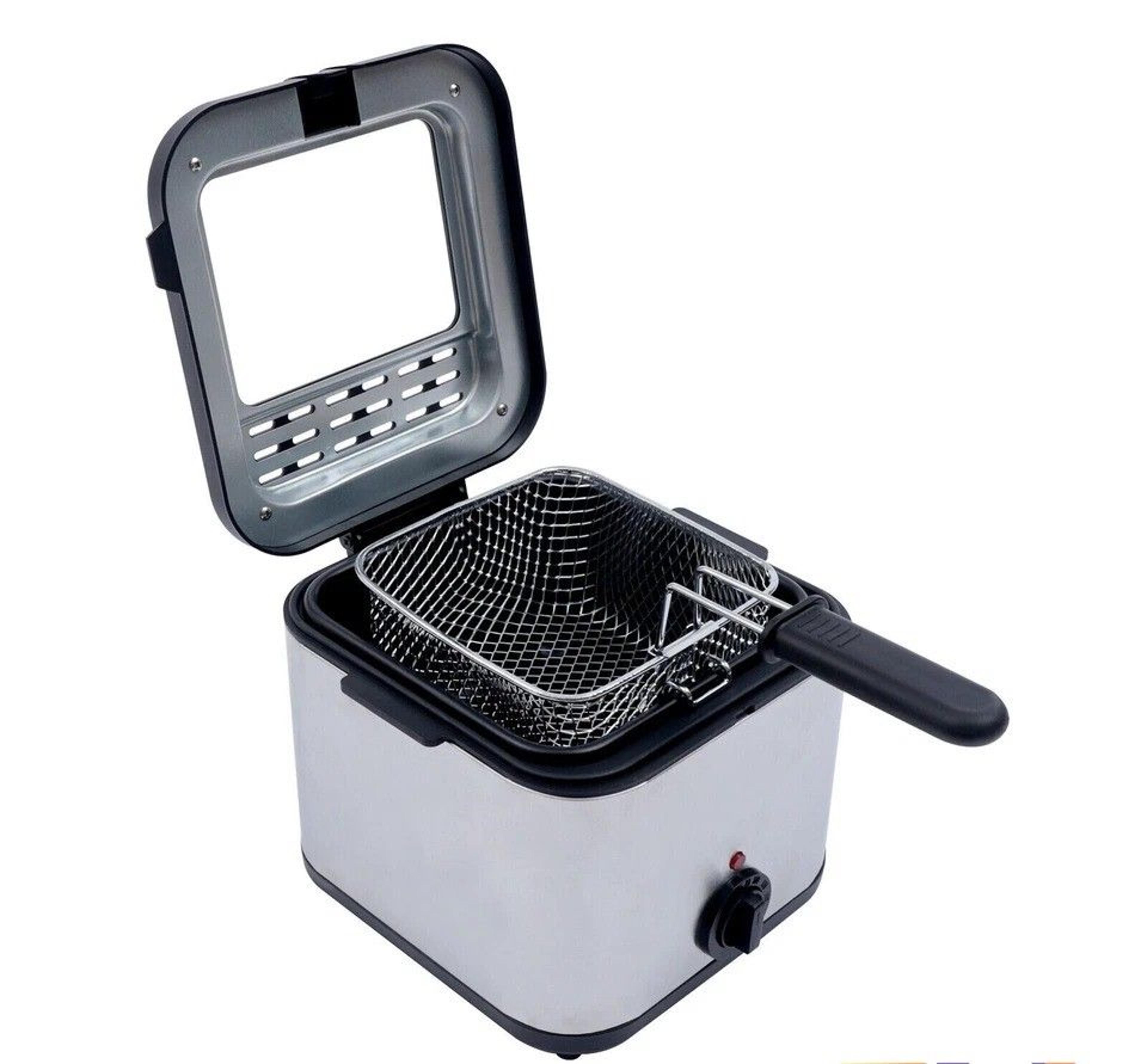 household mini electric deep fryer compact deep fryer for crispy home cooking