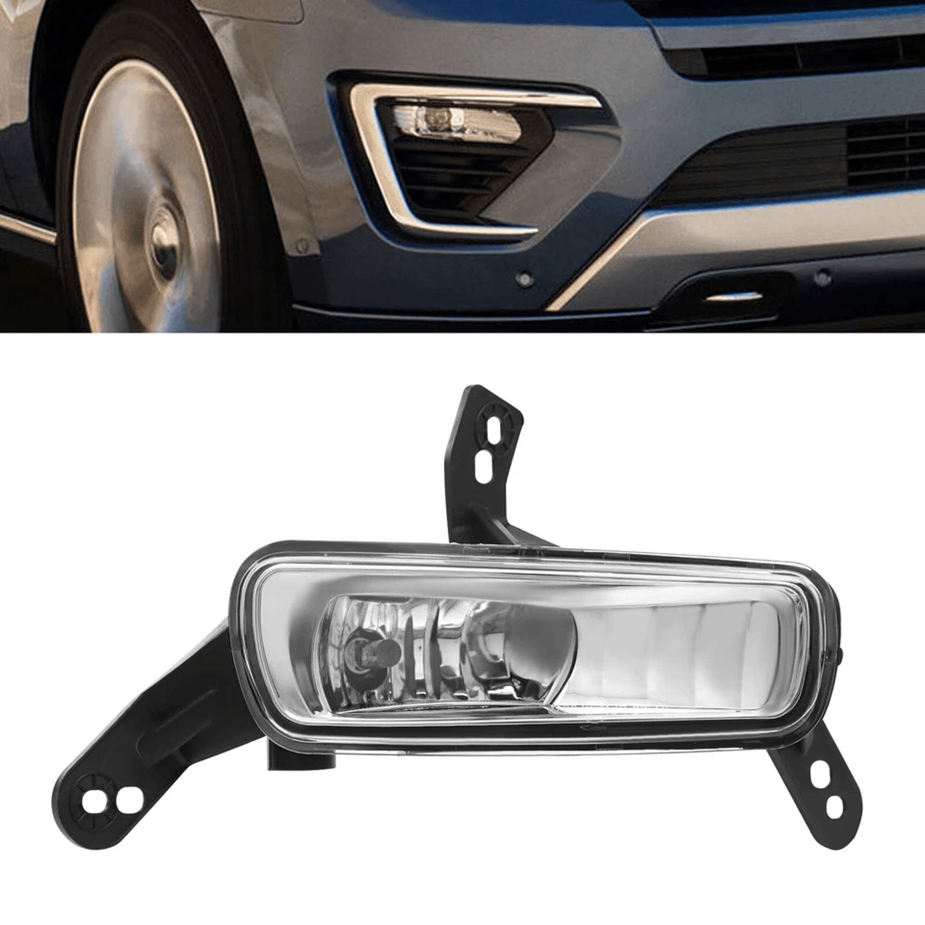 premium front right fog lamp assembly for ford expedition exact fit replacement