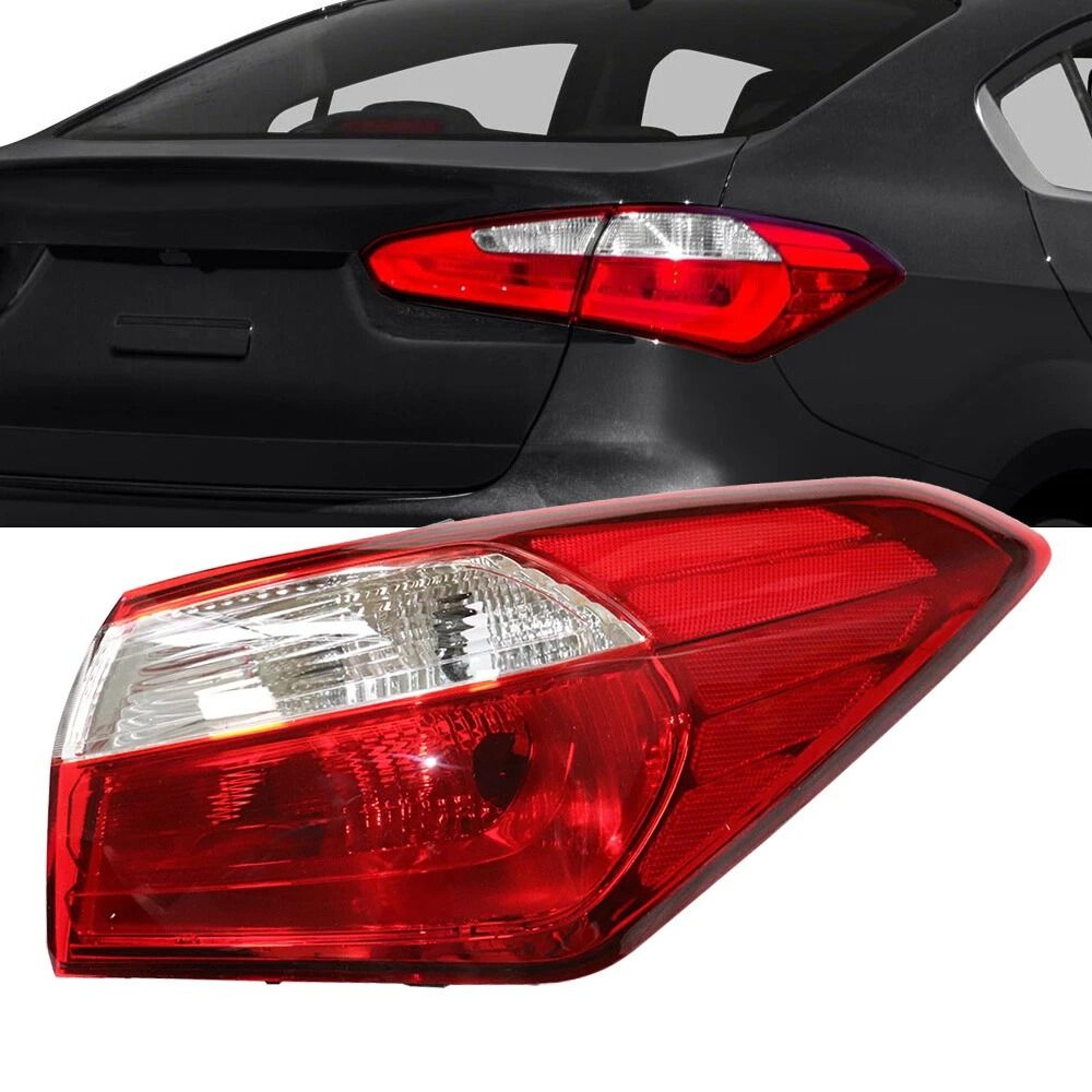 premium right tail light replacement for kia forte sedan rear tail light assembly