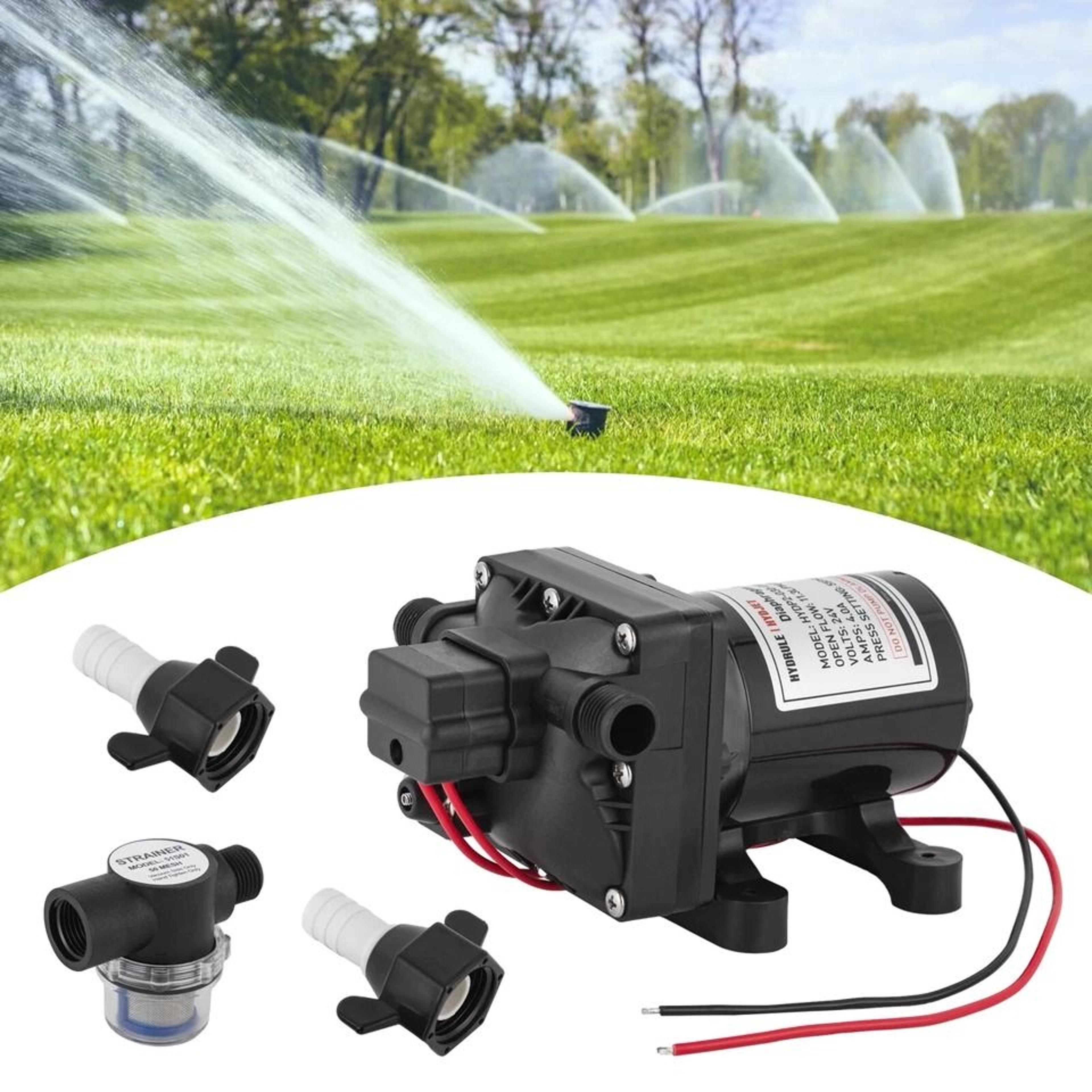 premium diaphragm rv water pump self priming & booster pressure pump for yacht & marine systems