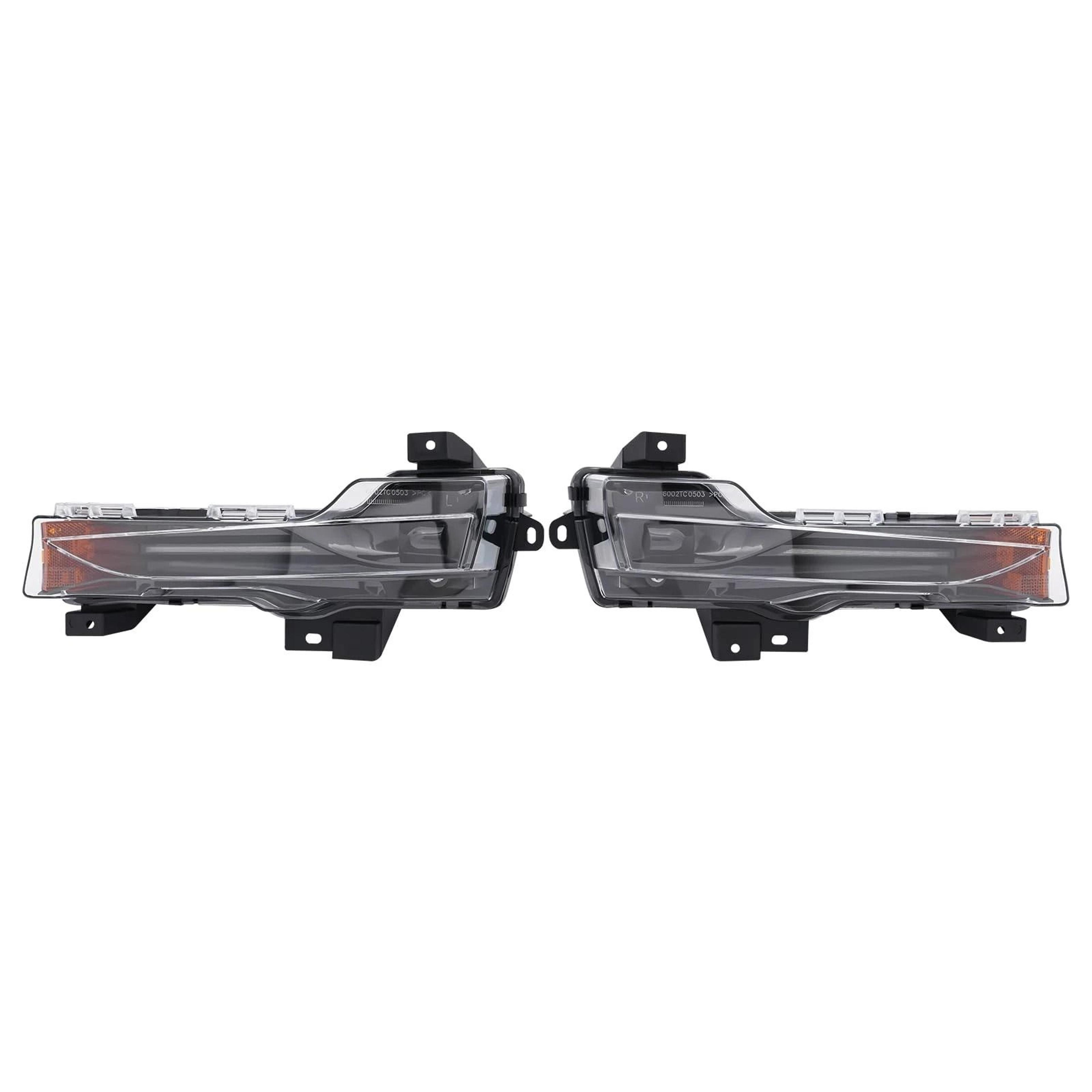 premium front fog lights replacement for tesla left & right driving lamps
