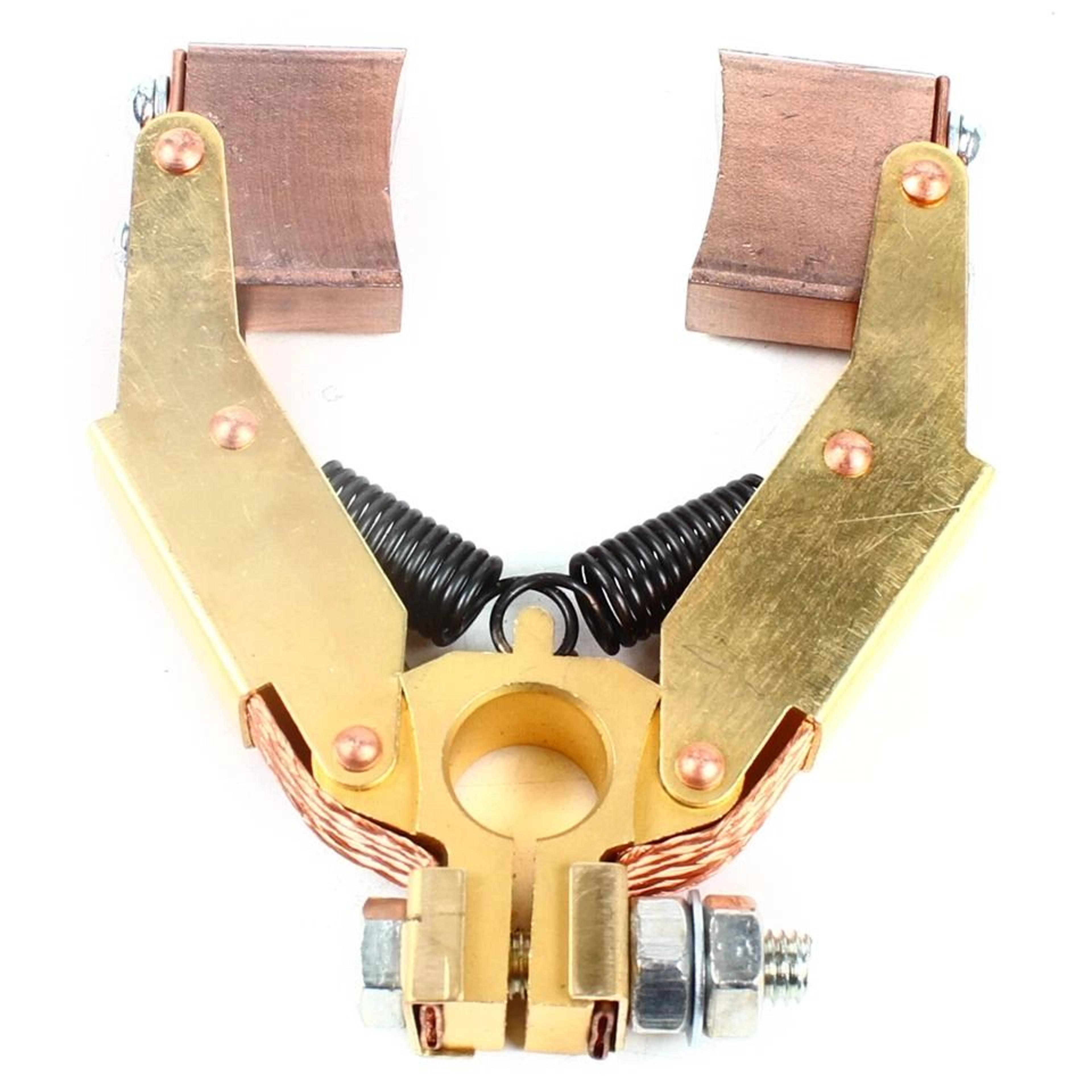 copper carbon brush holder v shape slip ring holder for dc motor
