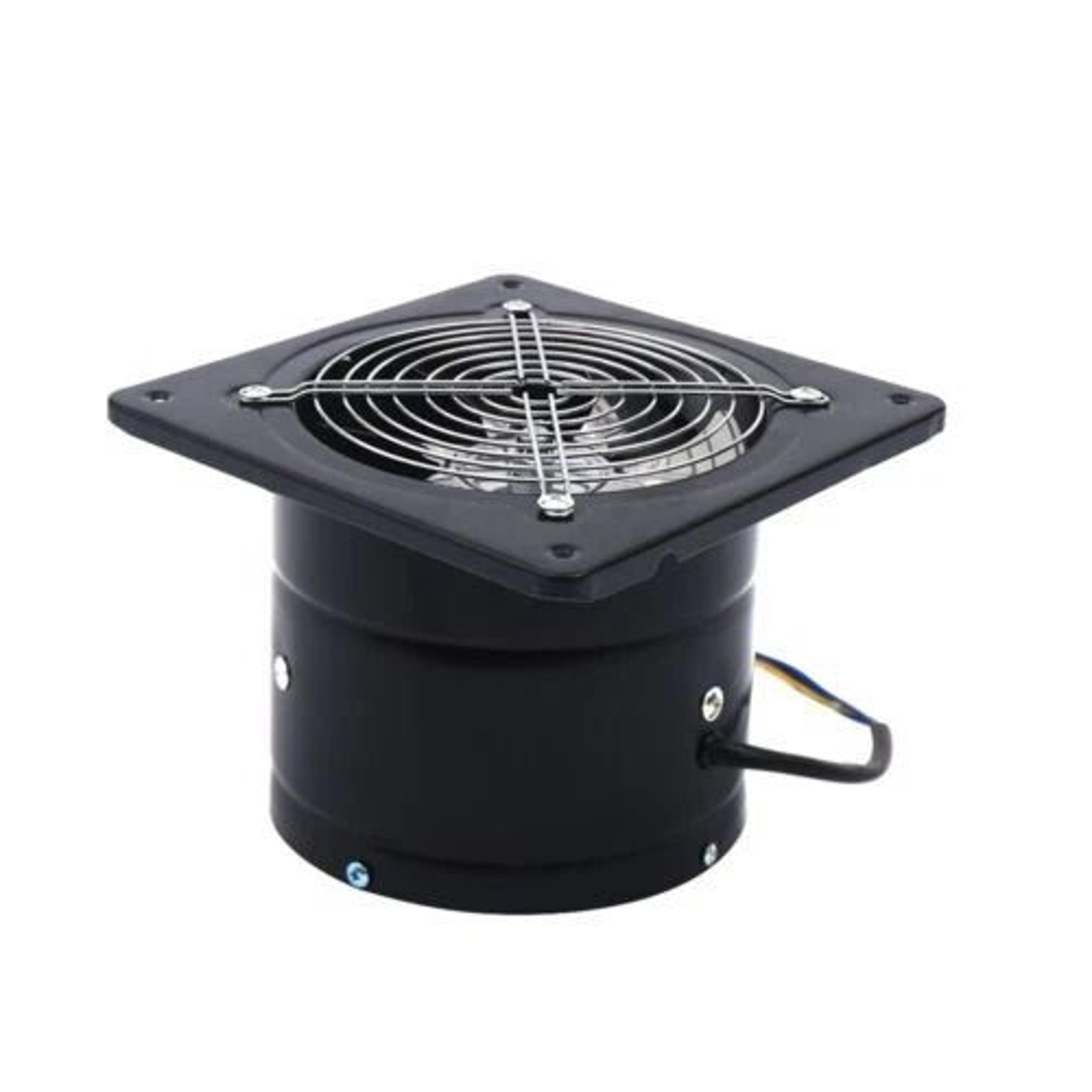 shutter exhaust fan for attic shed greenhouse and home ventilation