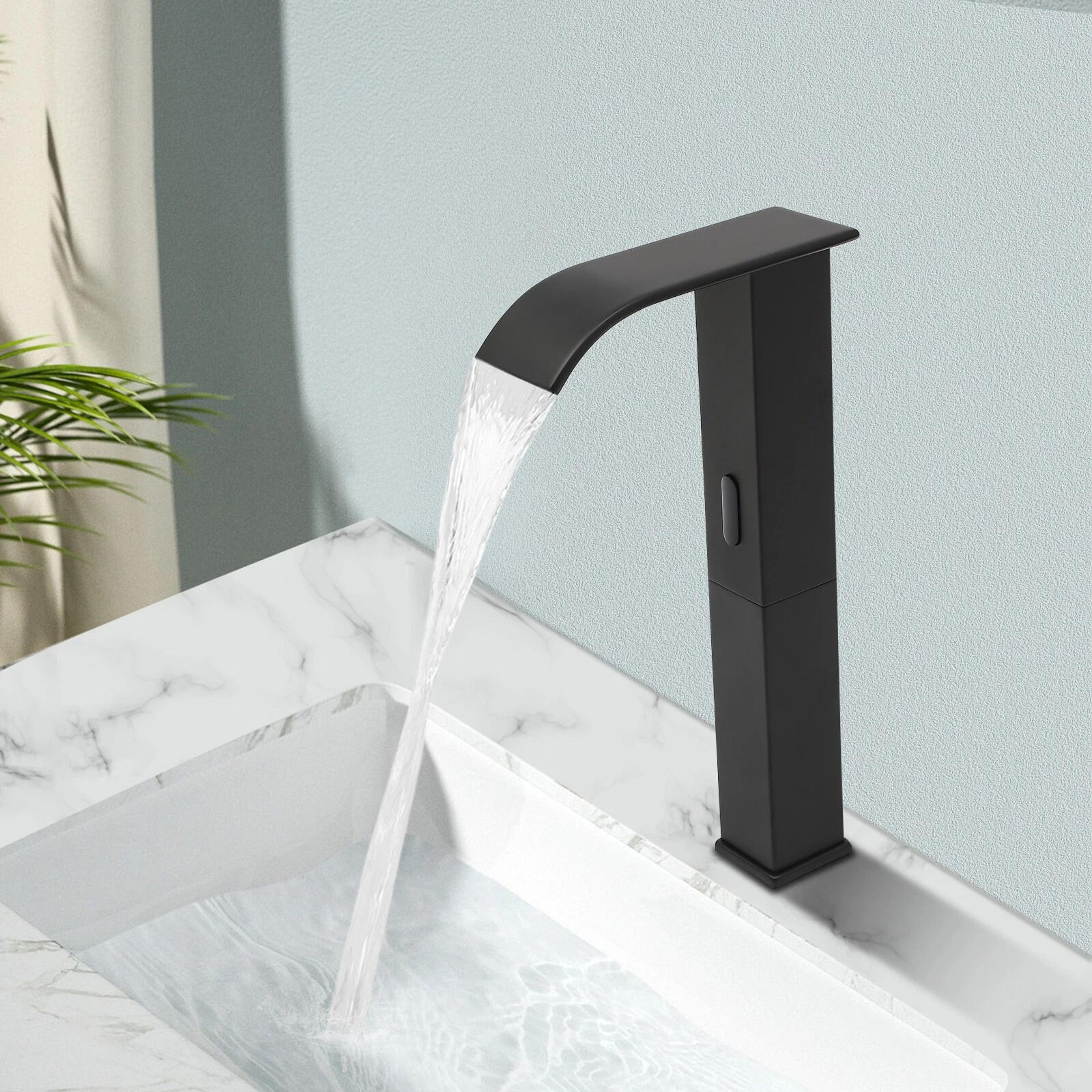 automatic motion infrared sensor touchless bathroom sink faucet smart bathroom faucet