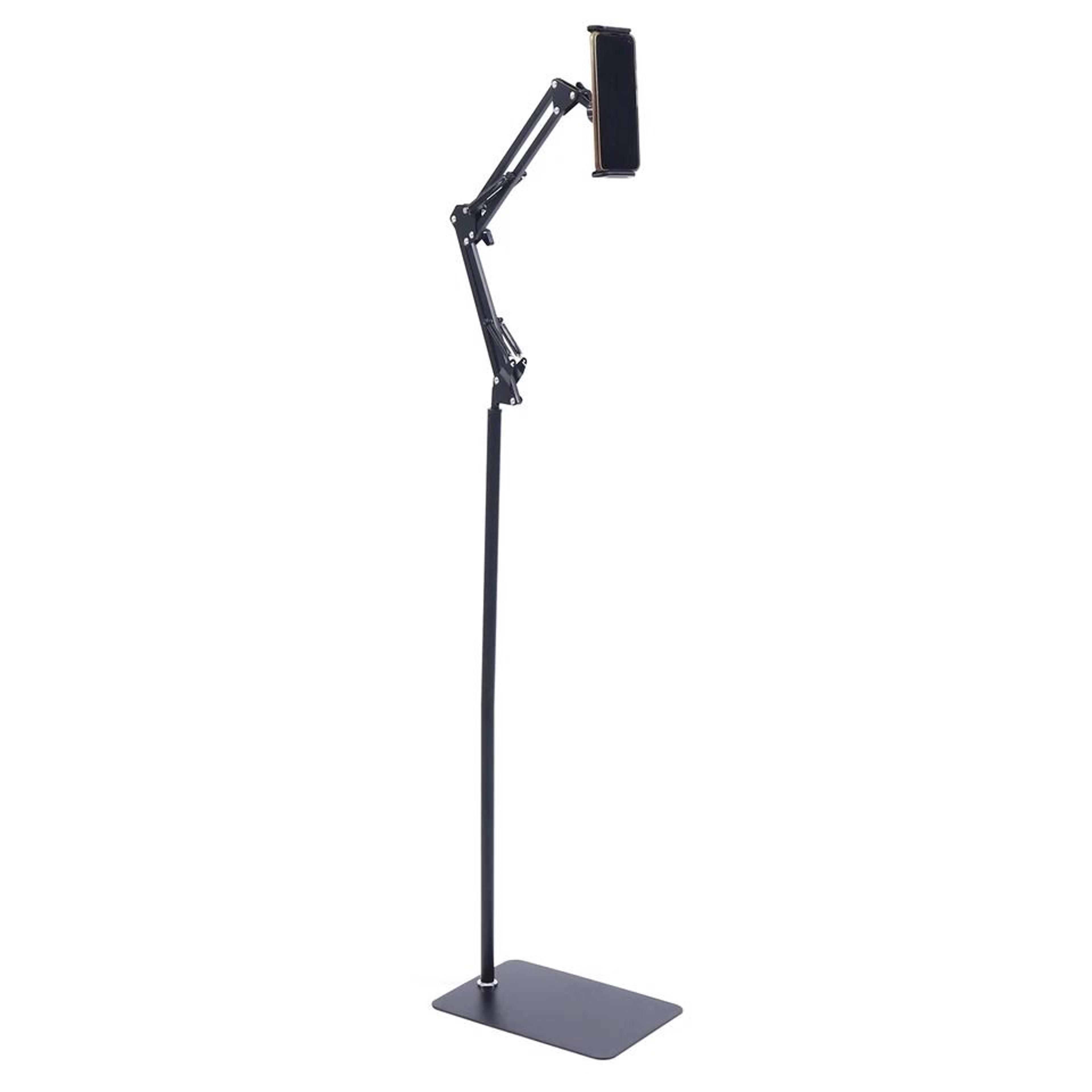 adjustable floor tripod tablet & phone stand holder for hands free viewing