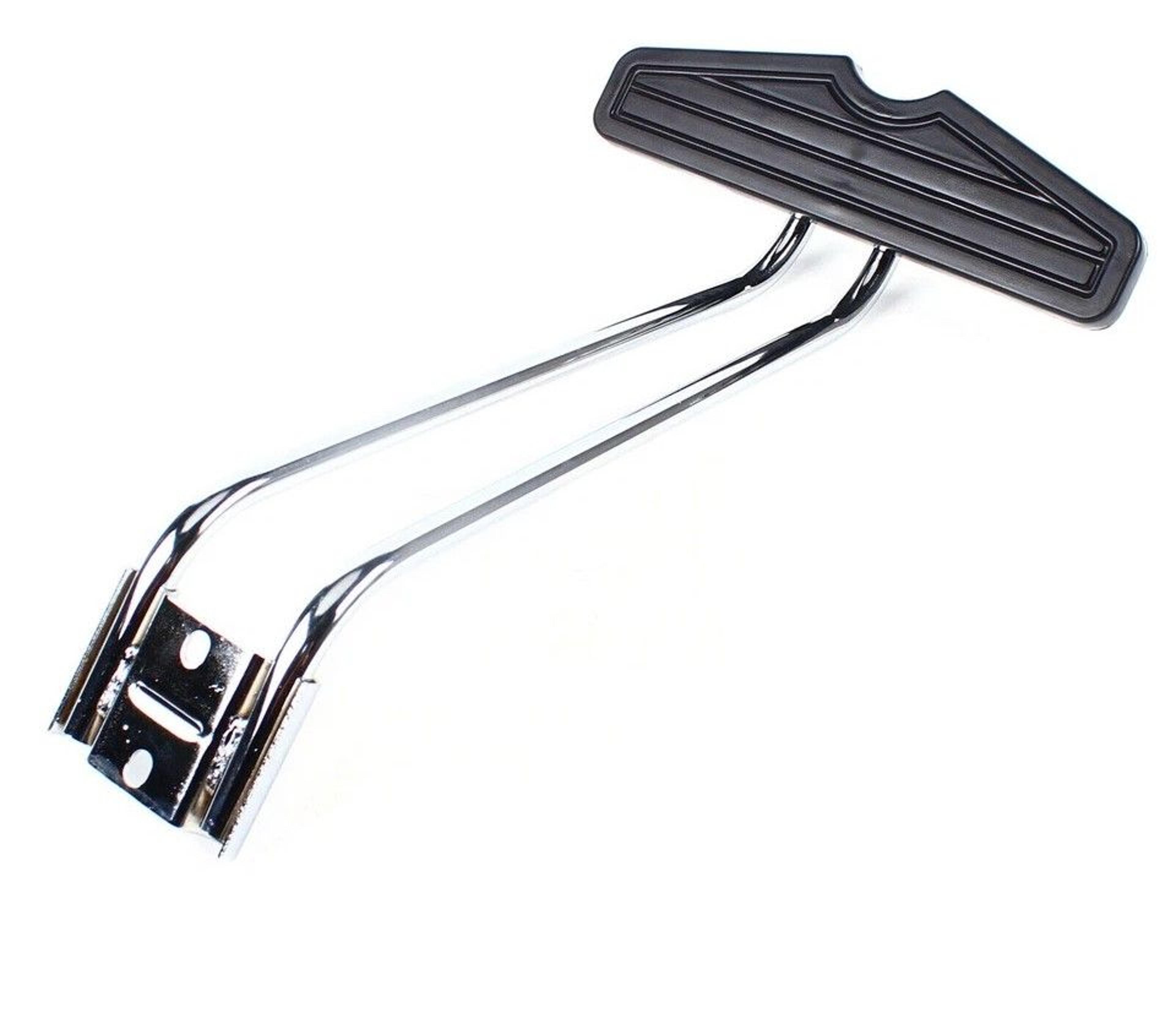 universal barber chair foot rest replacement for hydraulic salon chairs black