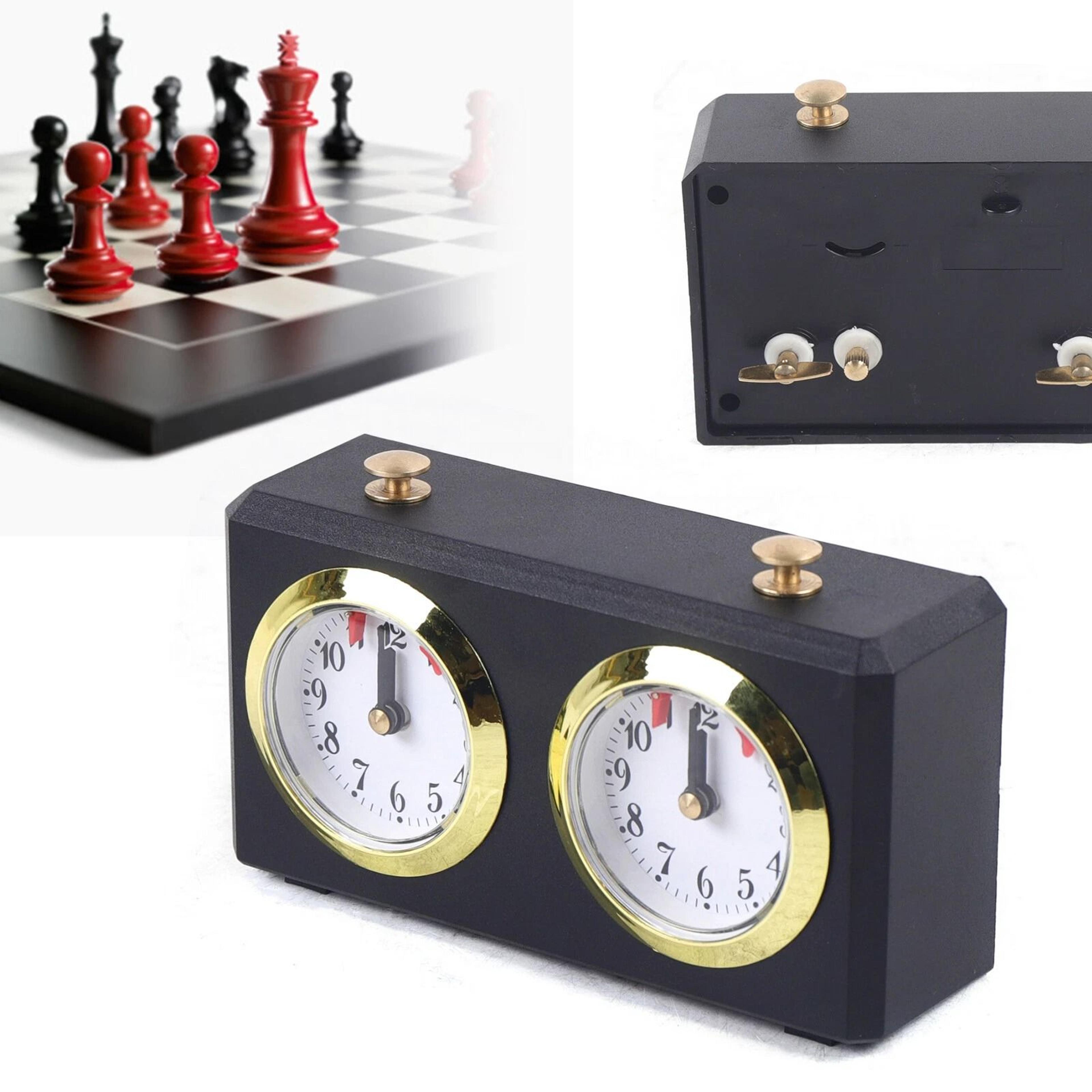 professional digital chess clock timer with count up & count down for tournament and training games