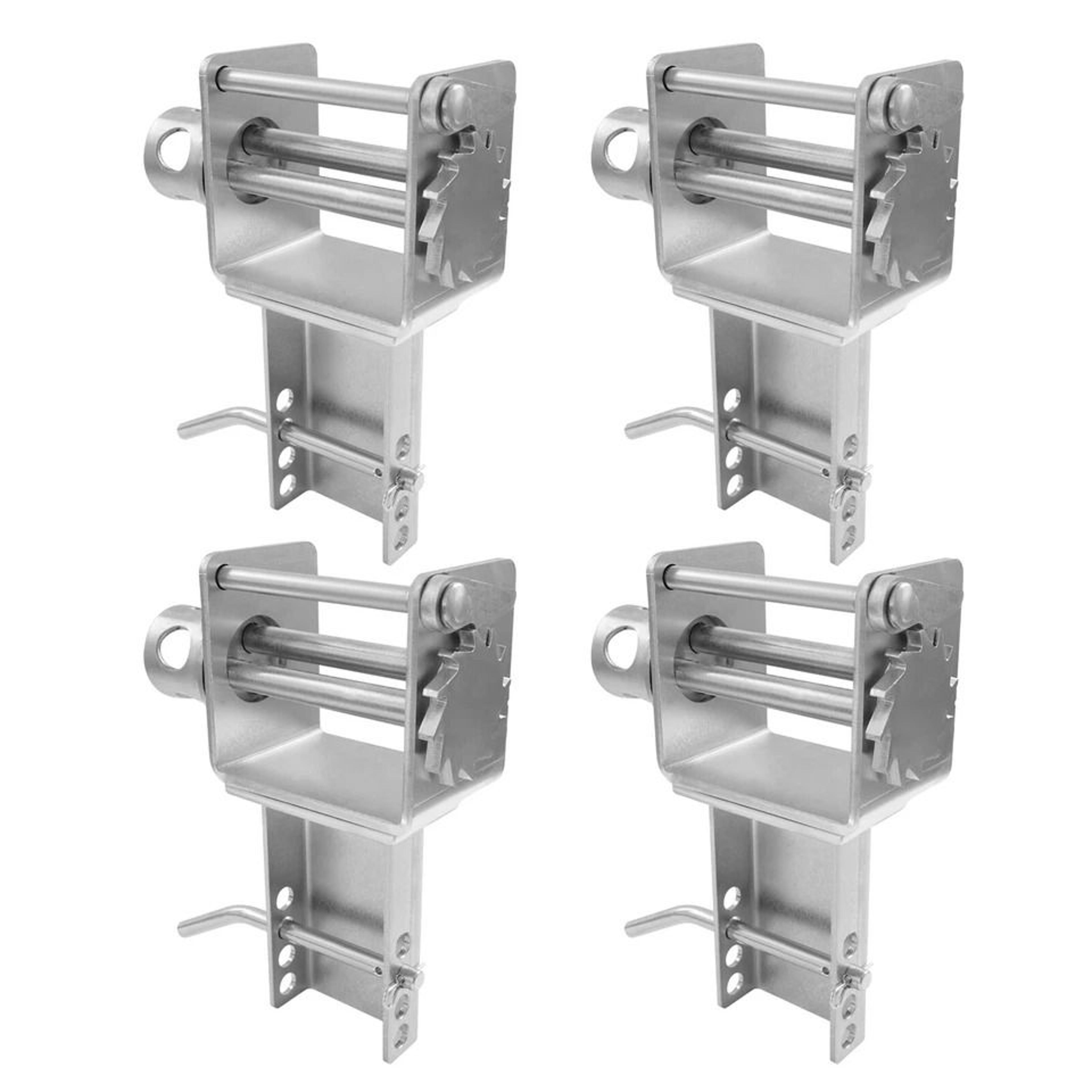 heavy duty trailer stake pocket winch set for flatbed trucks carbon steel cargo tie down system