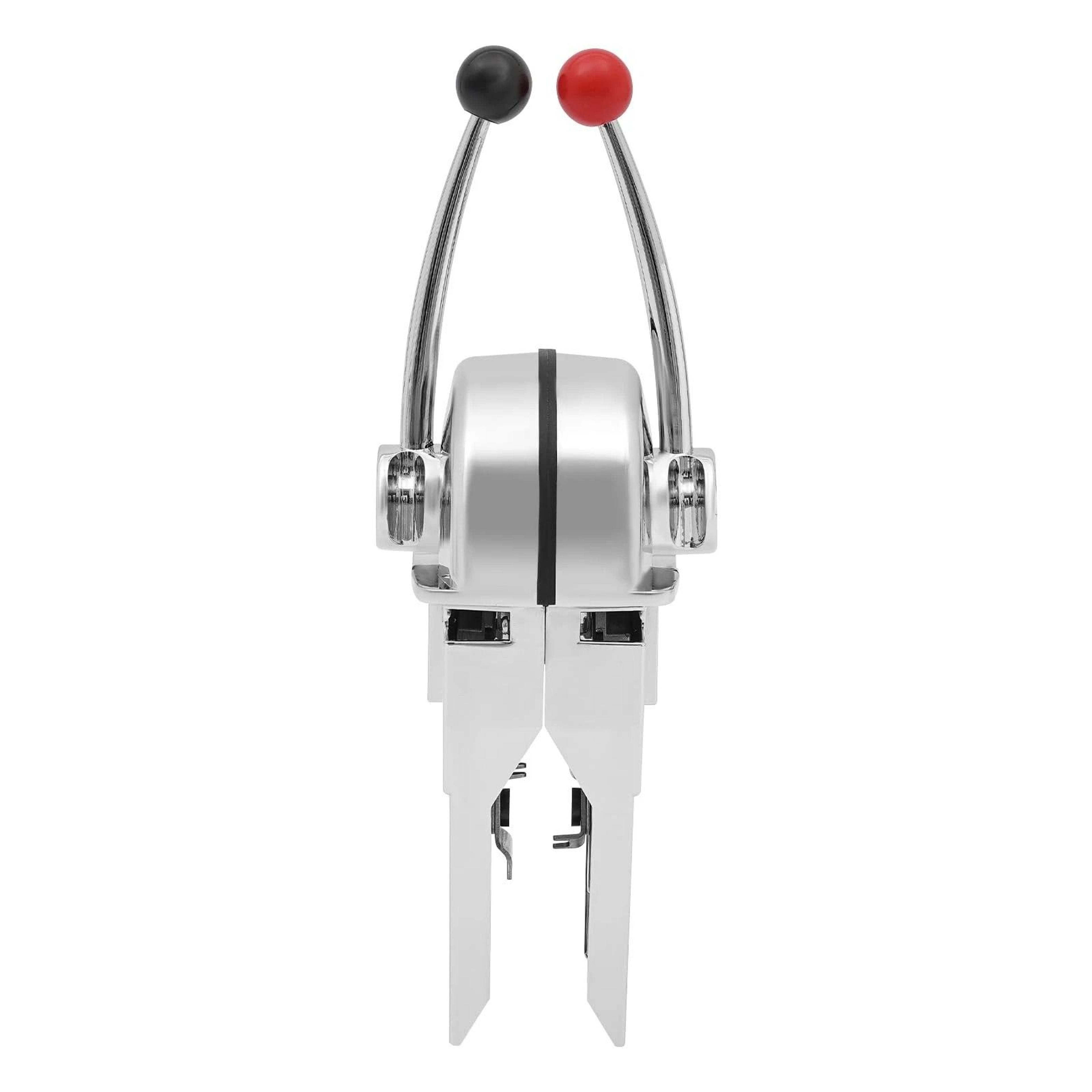 universal twin lever marine throttle control handle for dual engine boats