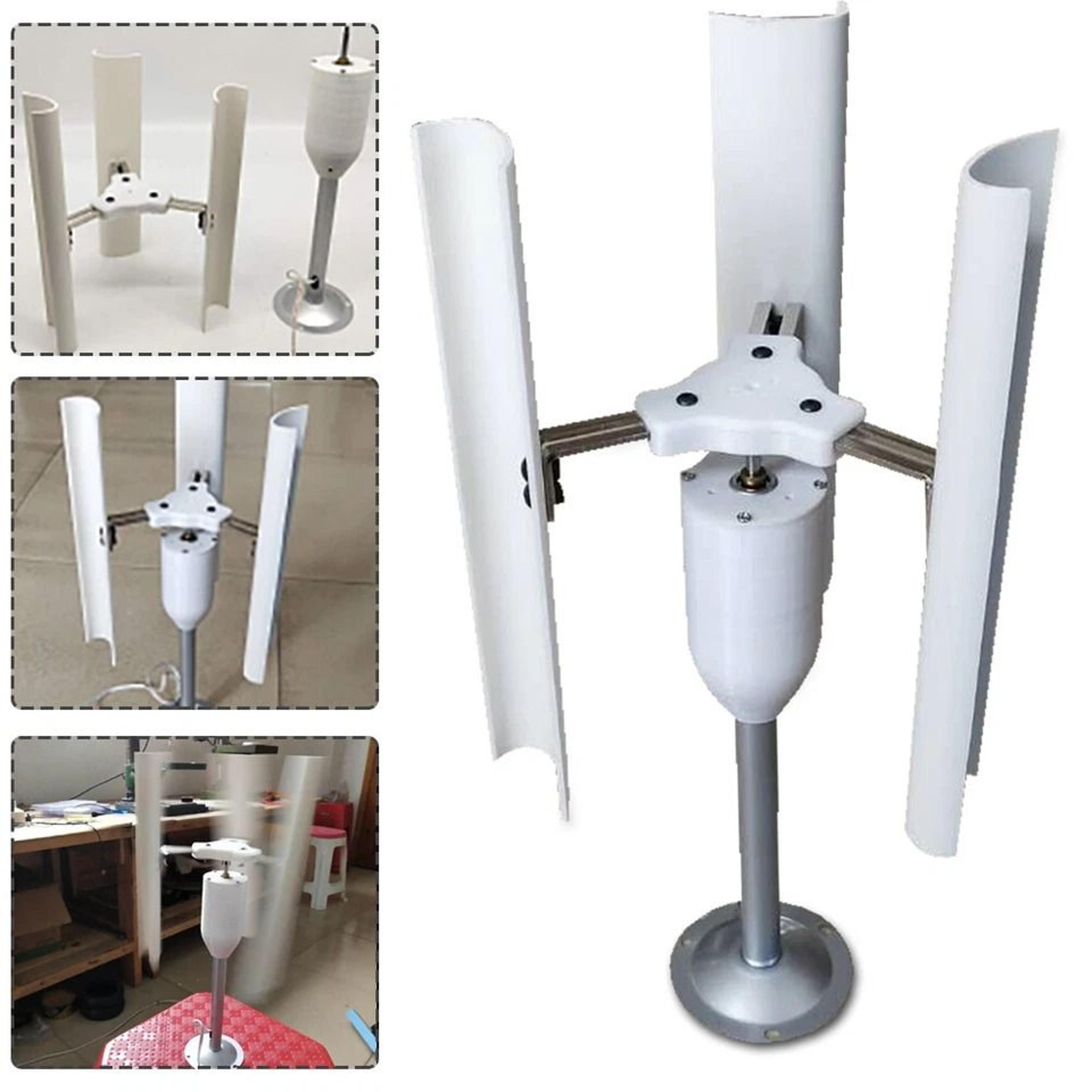 vertical axis wind turbine generator teaching model, permanent magnet wind power kit