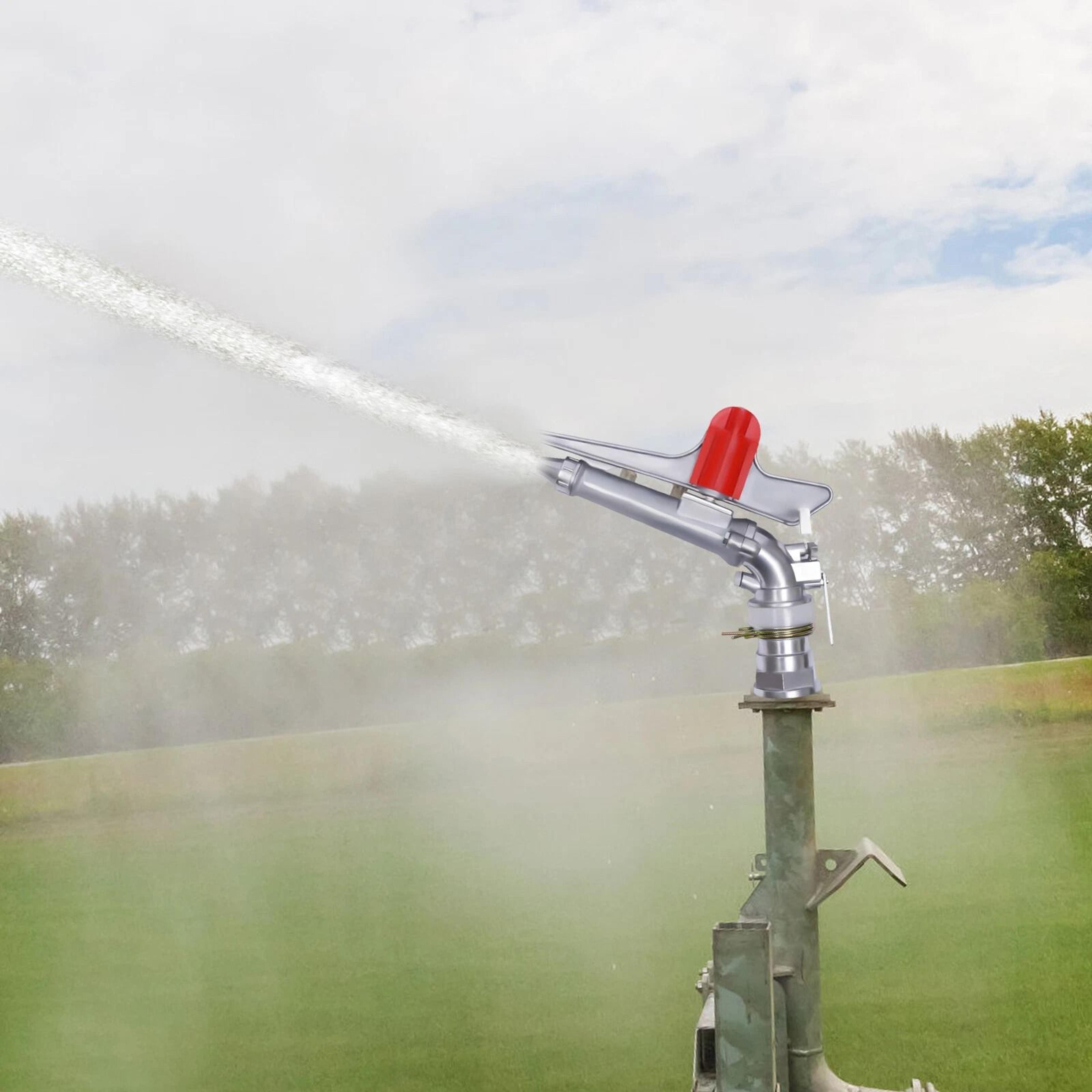 irrigation sprinkler heavy duty adjustable impact sprinkler for large area watering