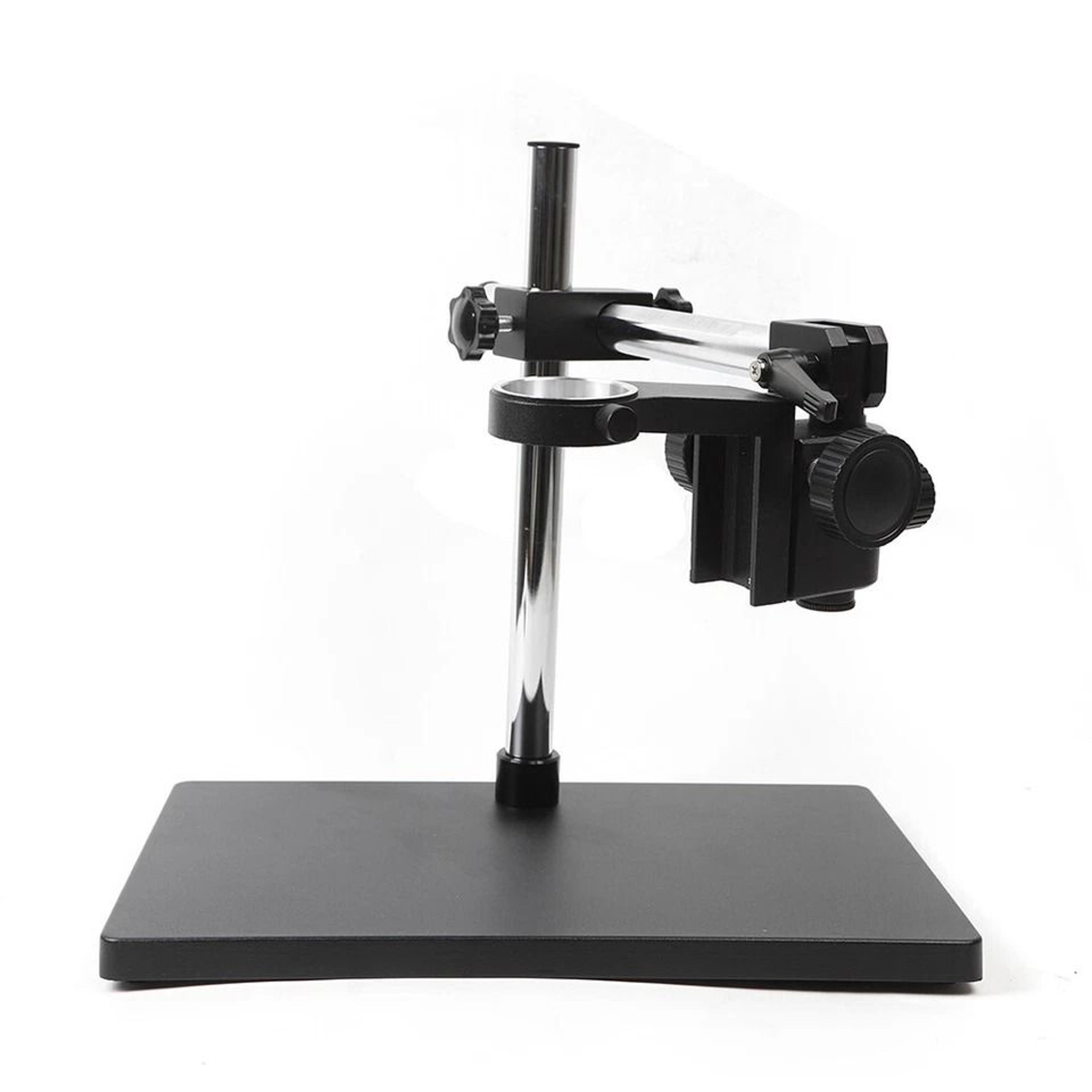 heavy duty adjustable microscope boom stand with stereo arm holder