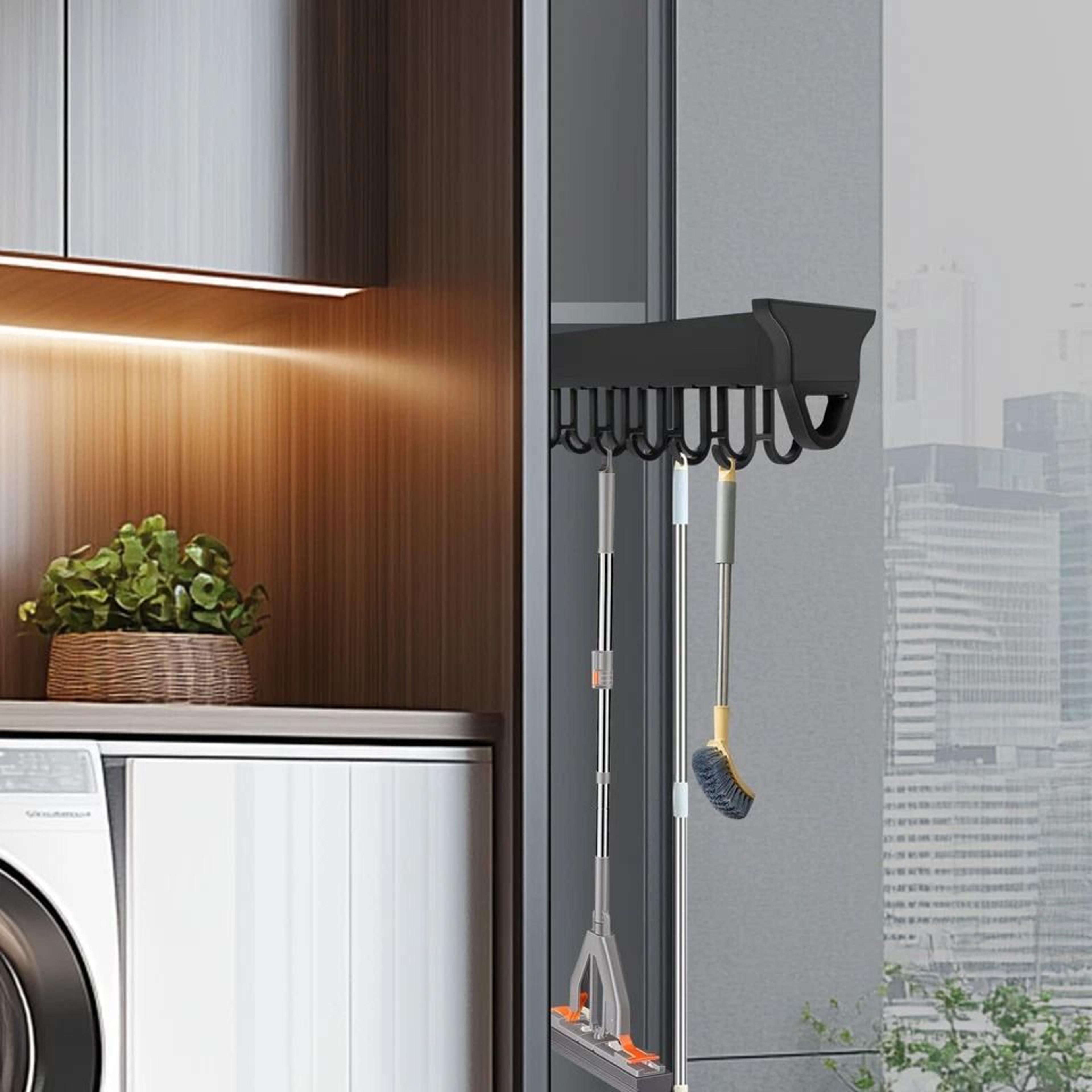 premium space saving kitchen pull out storage rack & hanging pot rack organizer