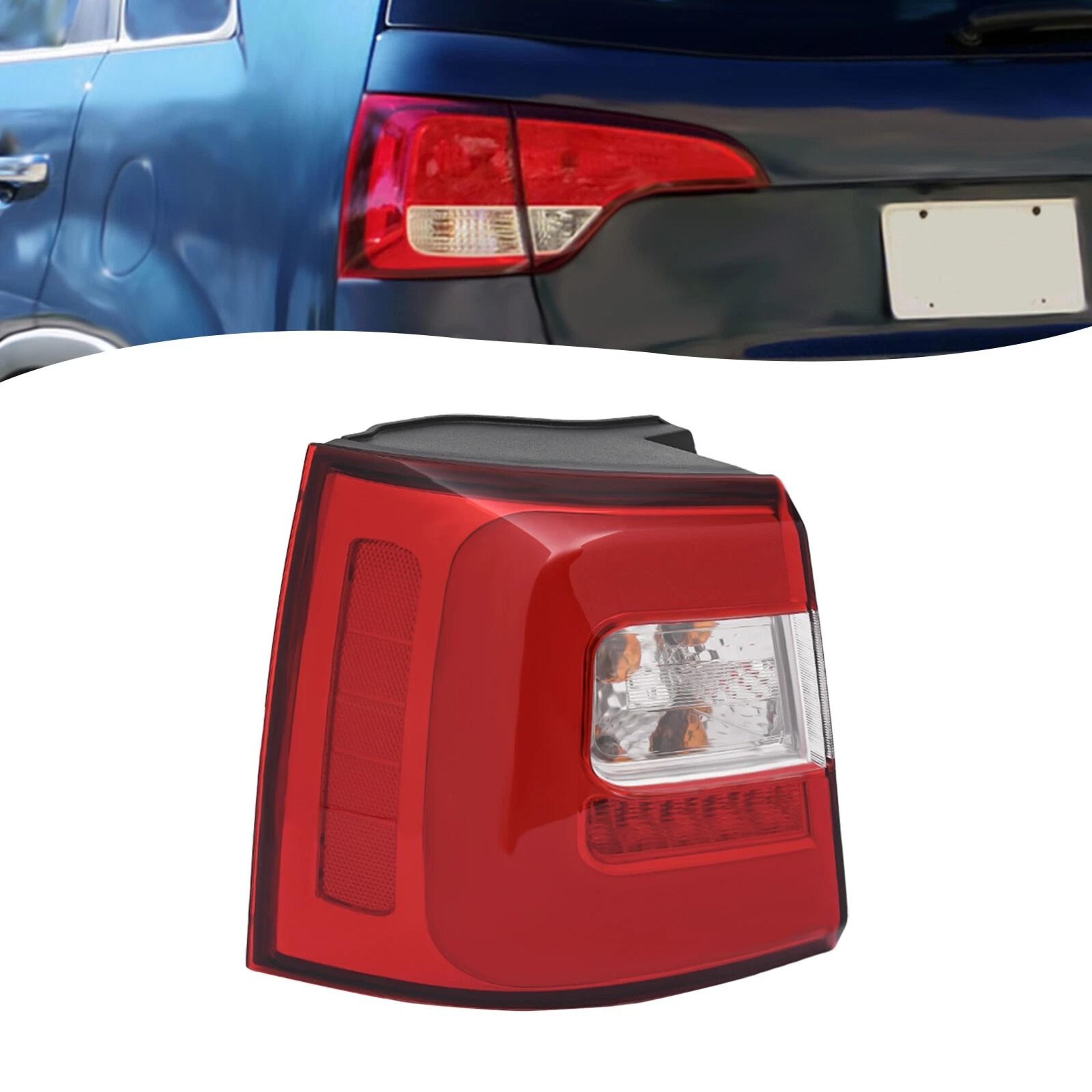 premium led rear tail light for kia sorento left driver side brake stop lamp