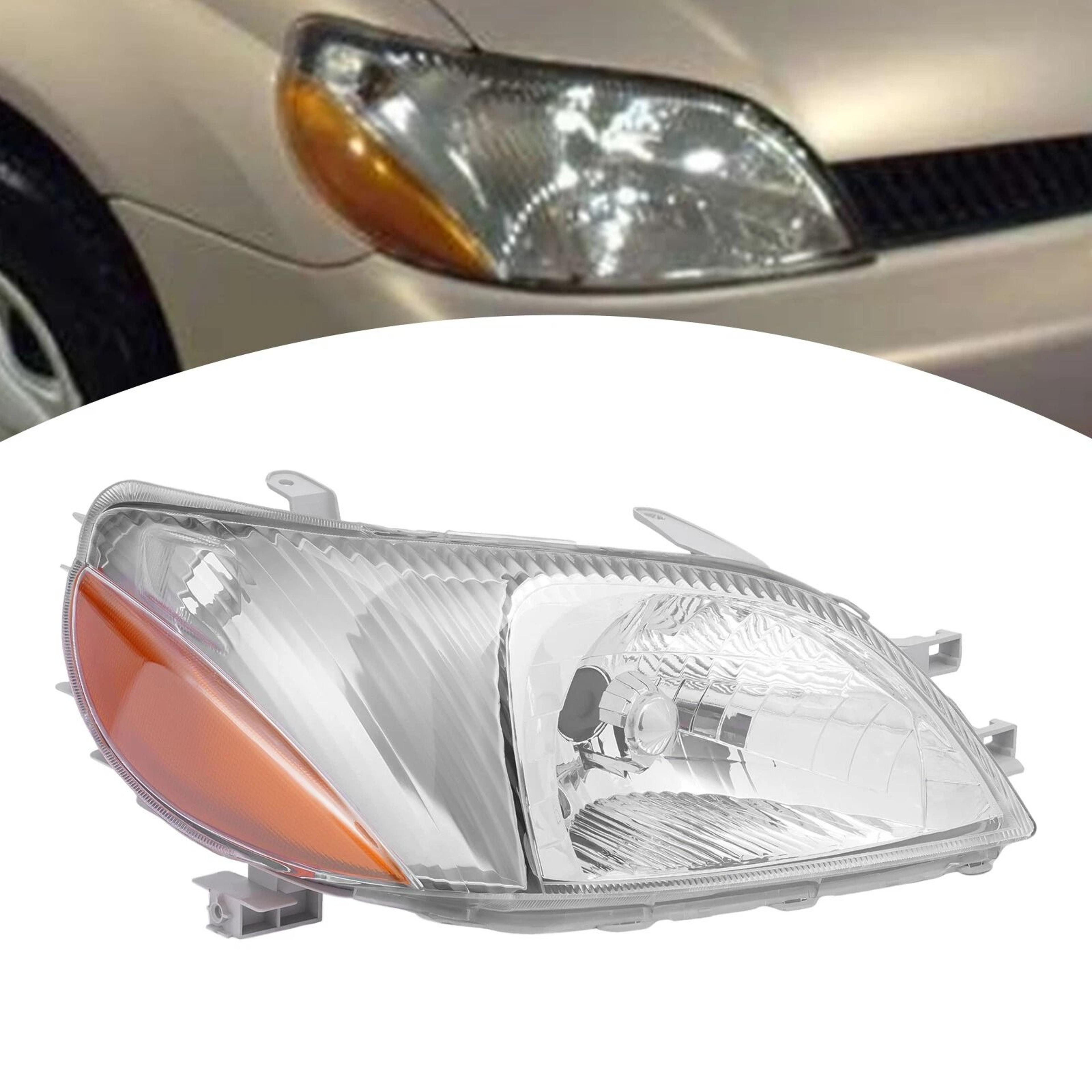 toyota echo right headlight assembly passenger side halogen replacement