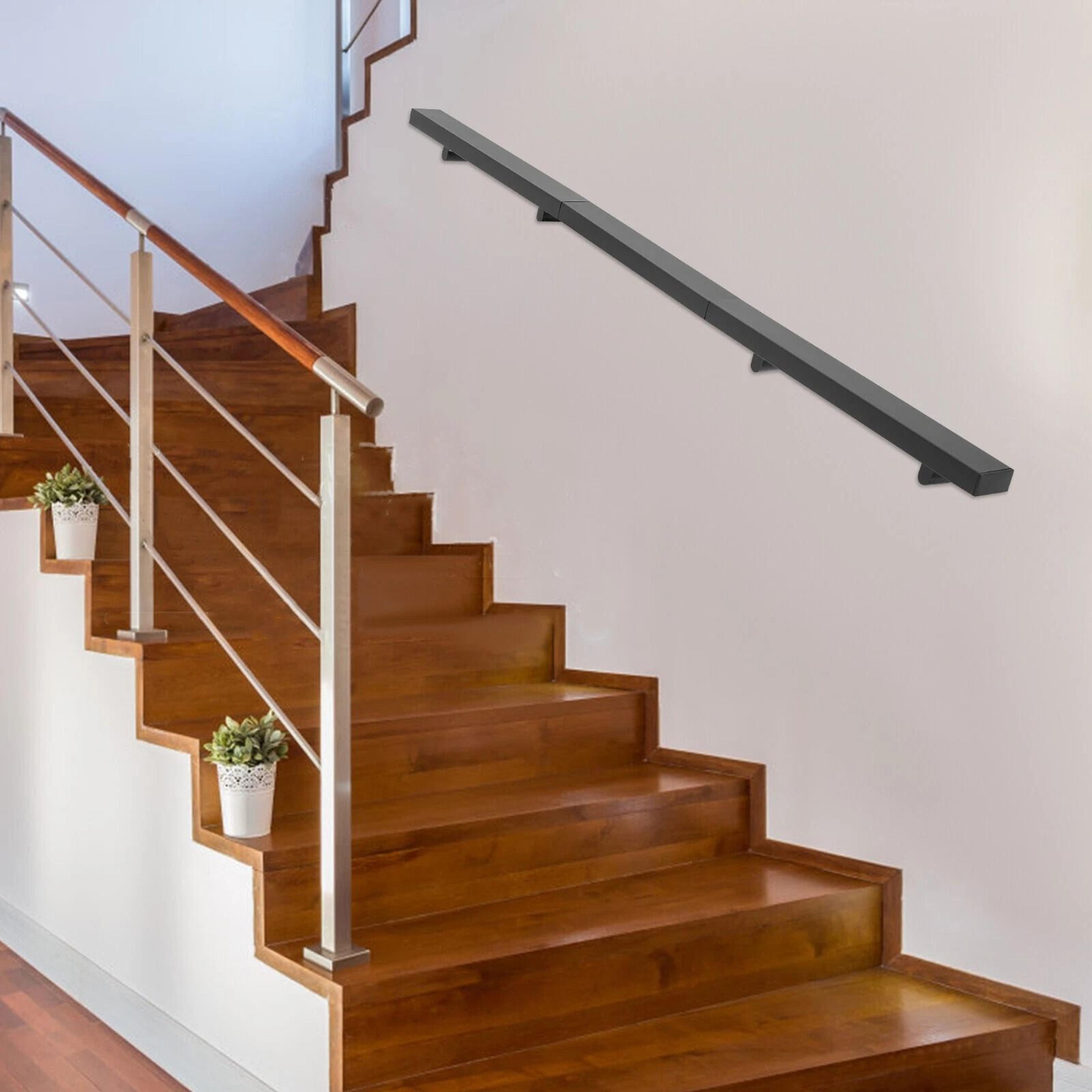premium modern stainless steel stair railing kit indoor & outdoor handrail system