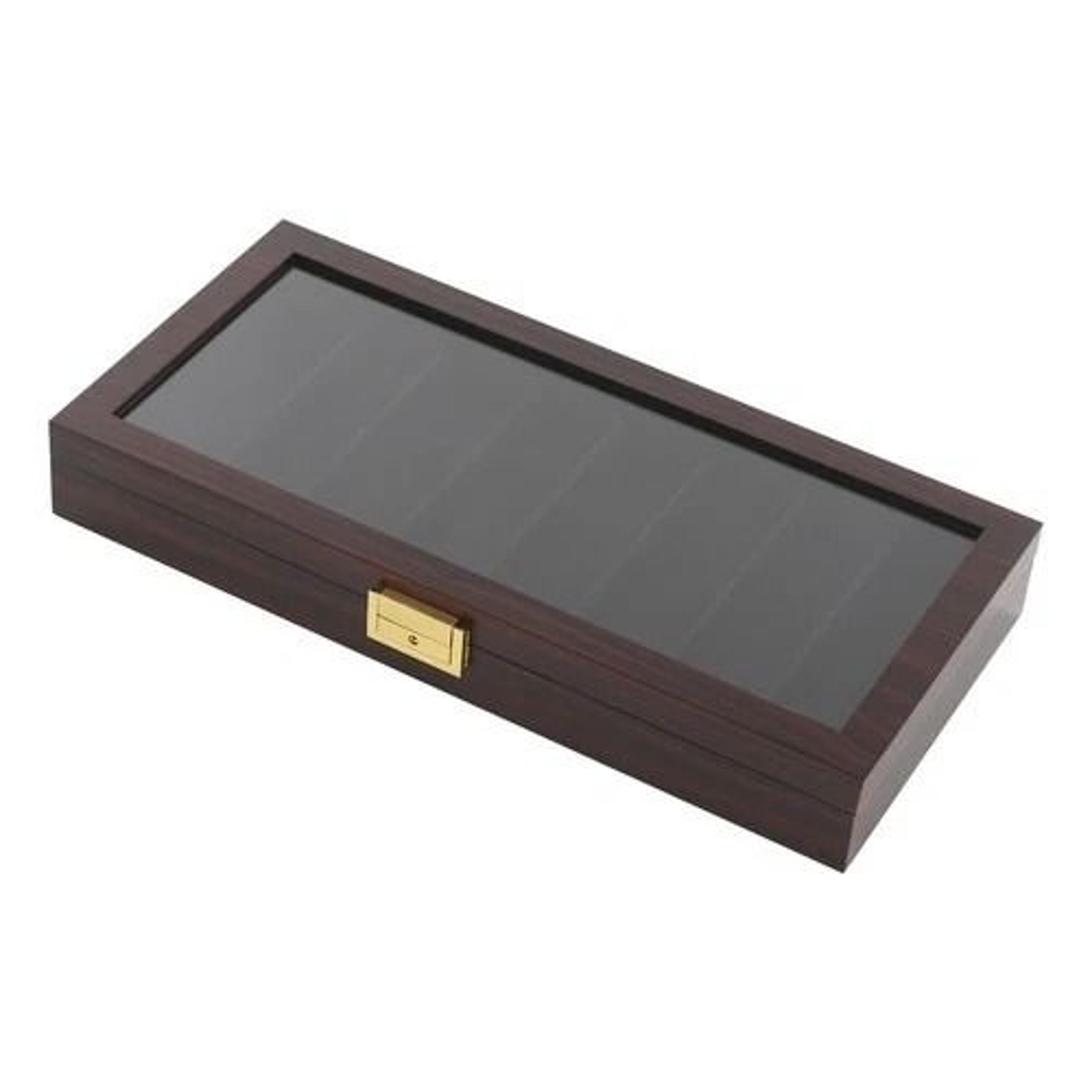 wooden knife storage box & knife display case organizer