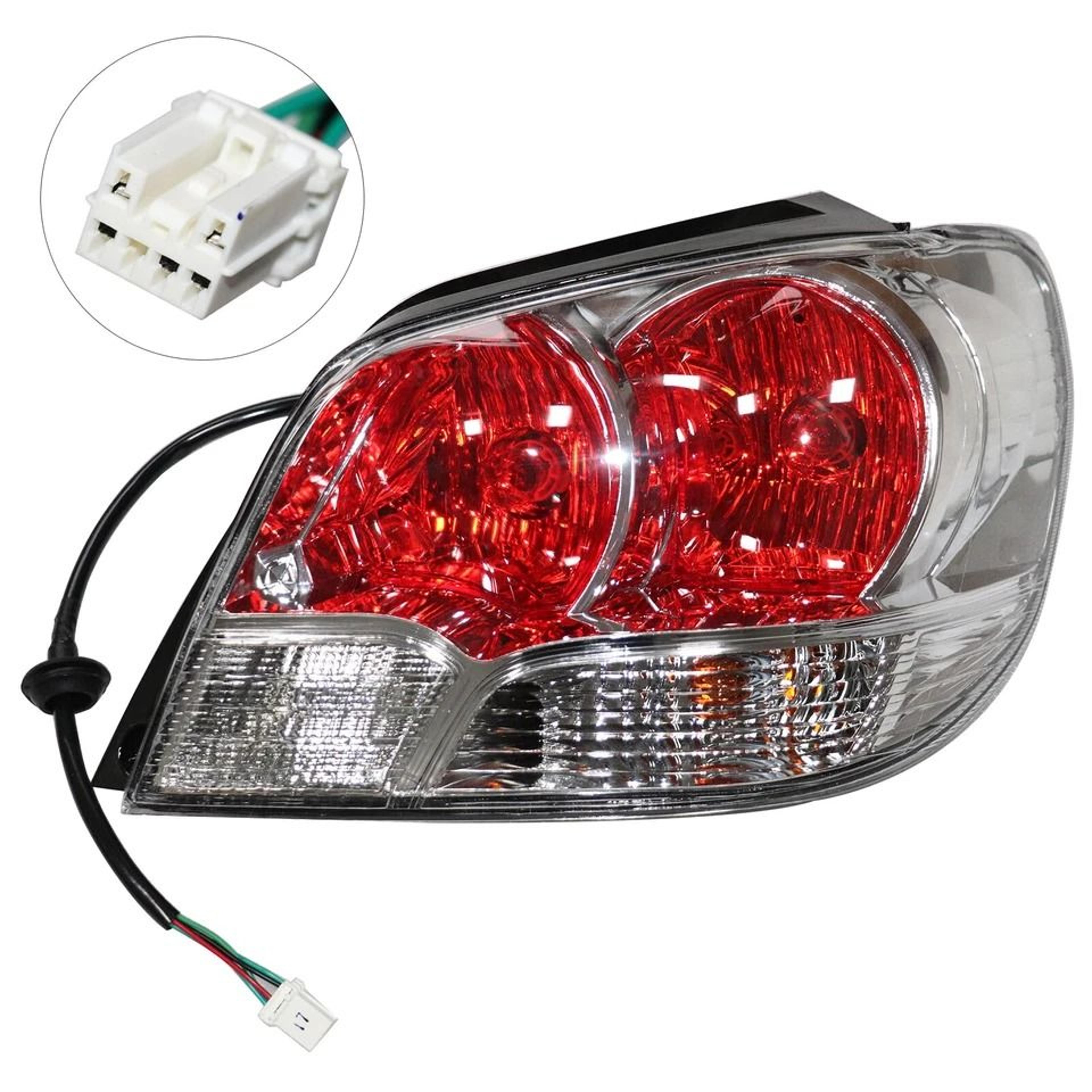 rh passenger side tail light for mitsubishi outlander rear brake lamp replacement
