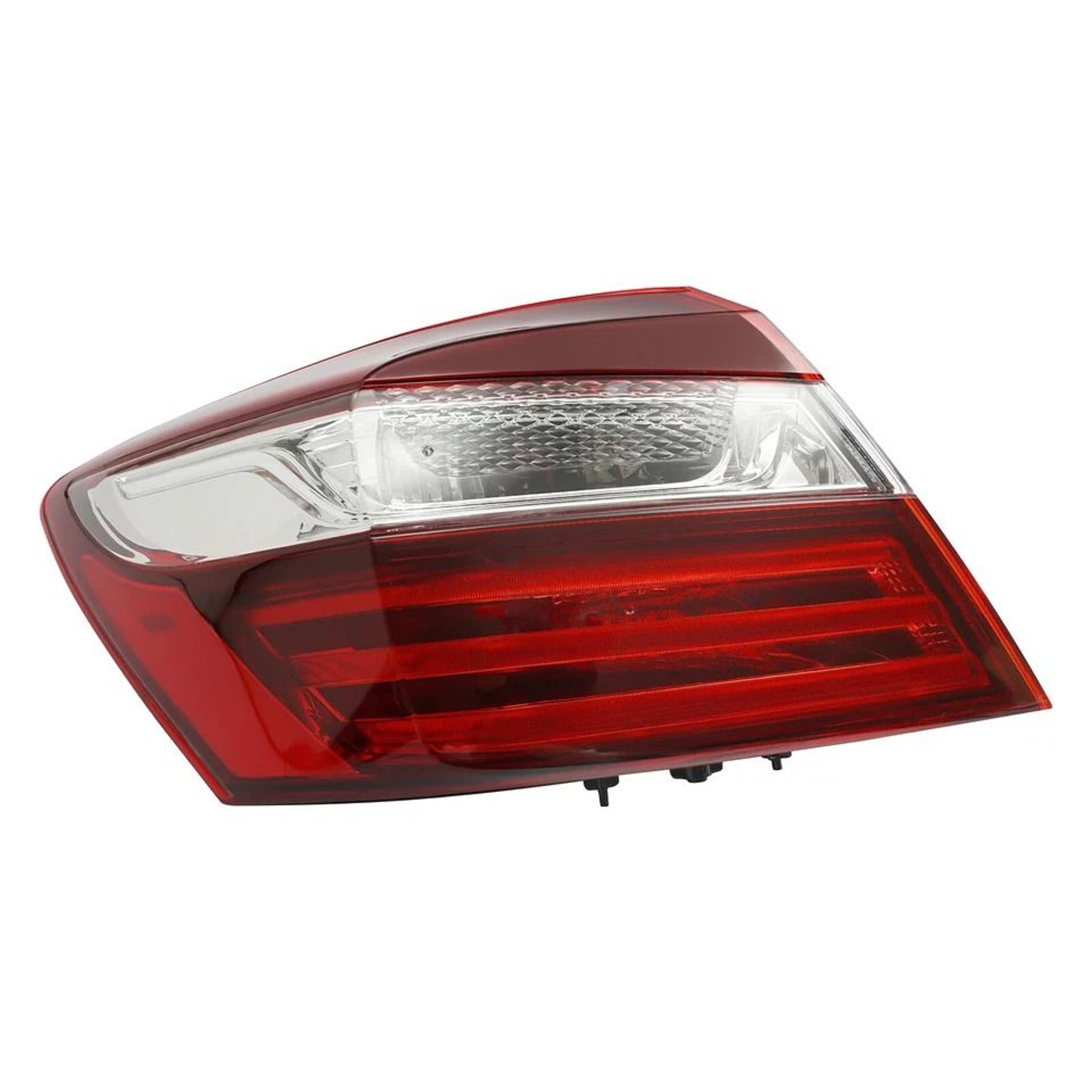 left driver honda accord tail ligh outer led halogen tail light assembly direct fit replacement