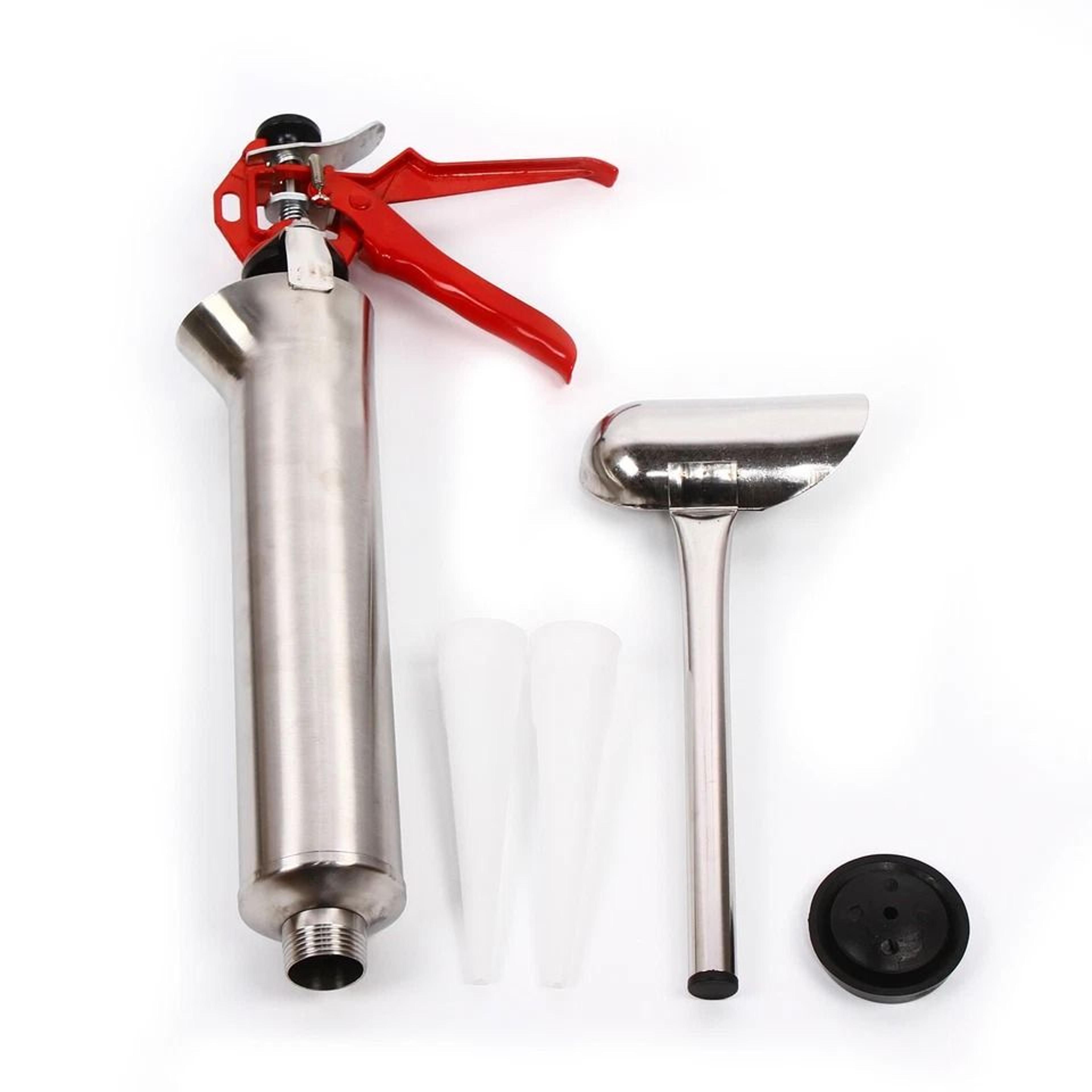 professional stainless steel mortar pointing tool grouting gun cement caulking applicator