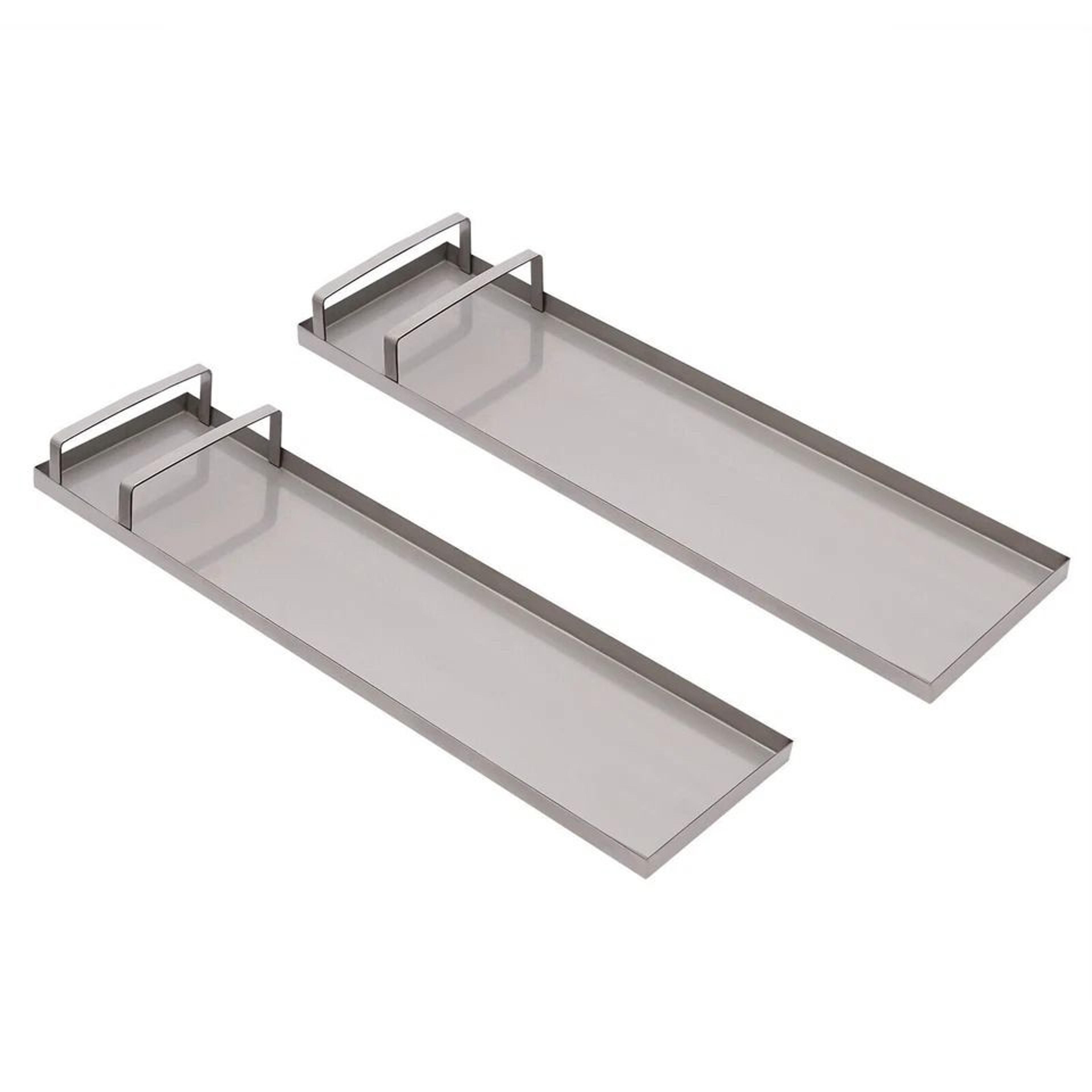 professional stainless steel concrete knee boards pair concrete slider boards