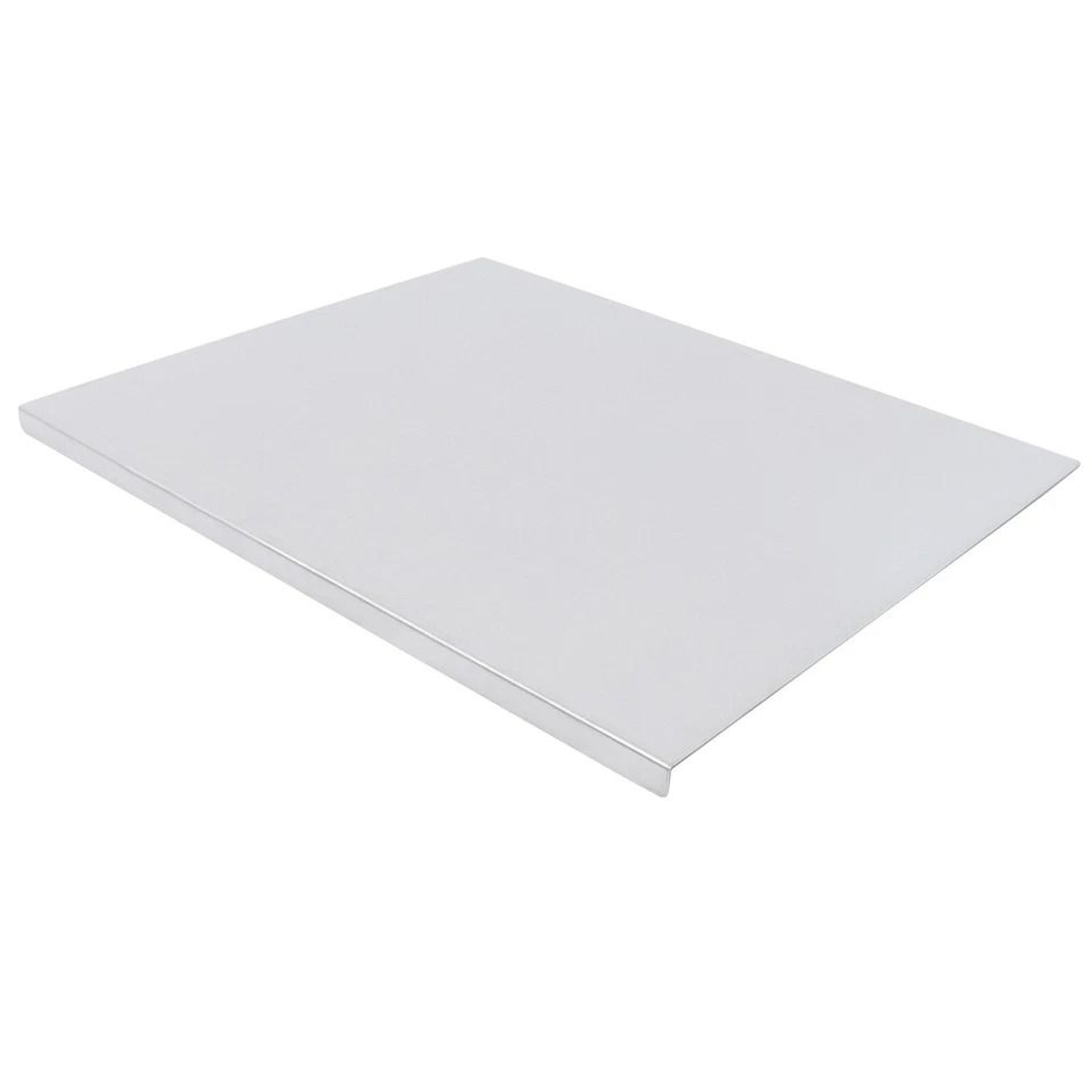 stainless steel countertop cutting board with front overhang large kitchen chopping board