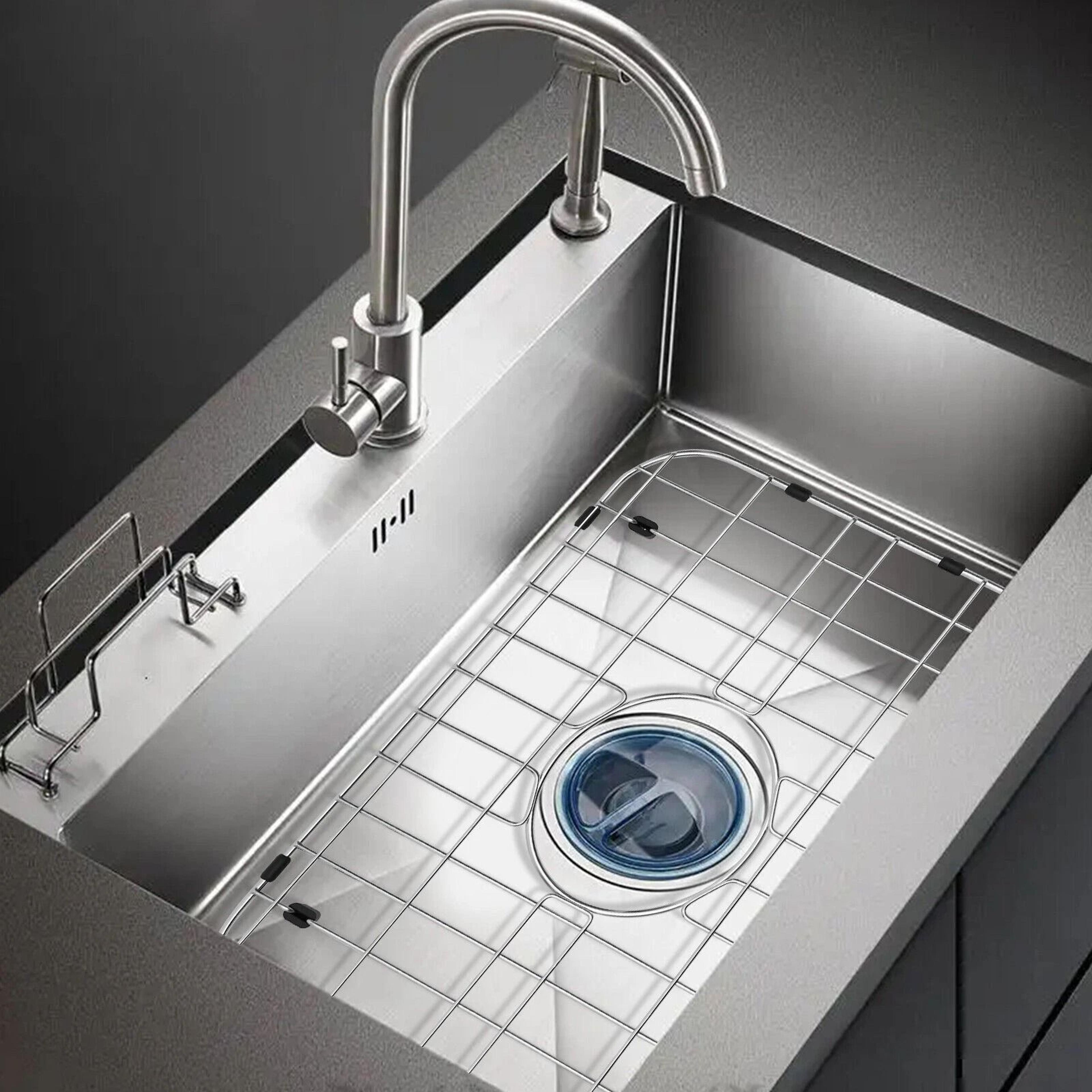 premium stainless steel sink protector grid kitchen sink rack