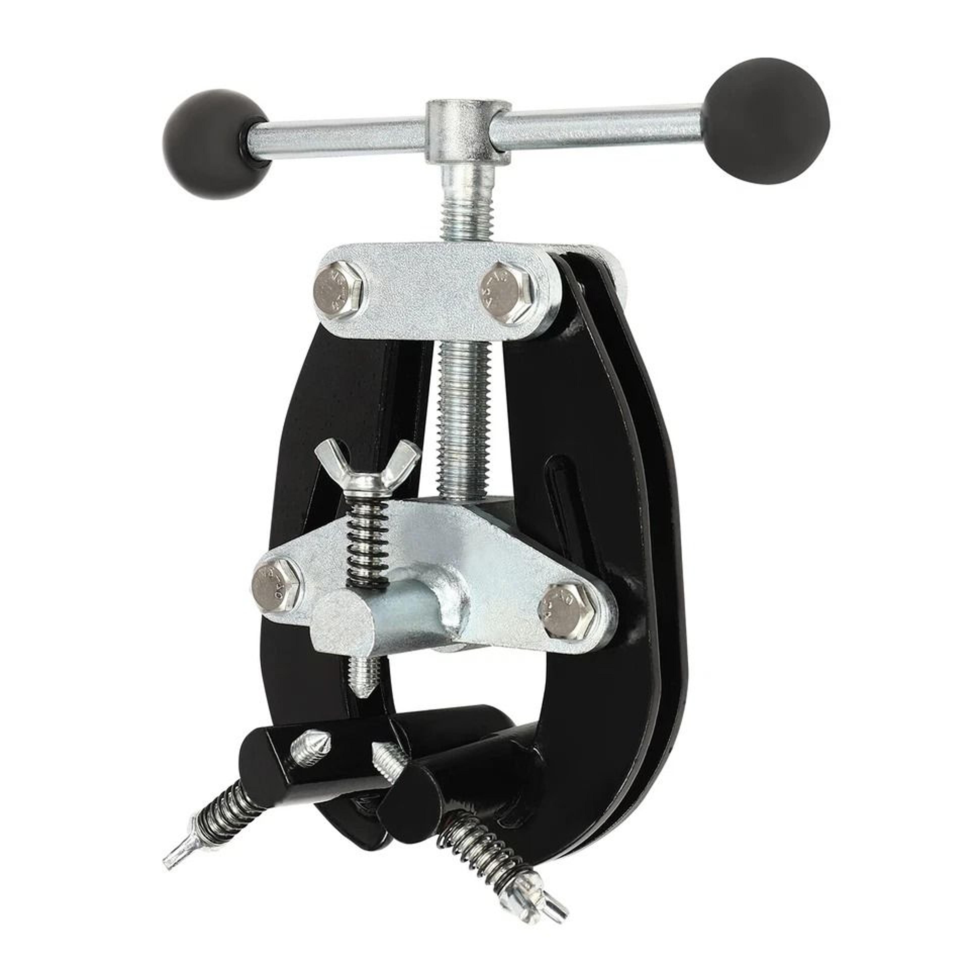 heavy duty steel pipe alignment clamp with quick acting screws