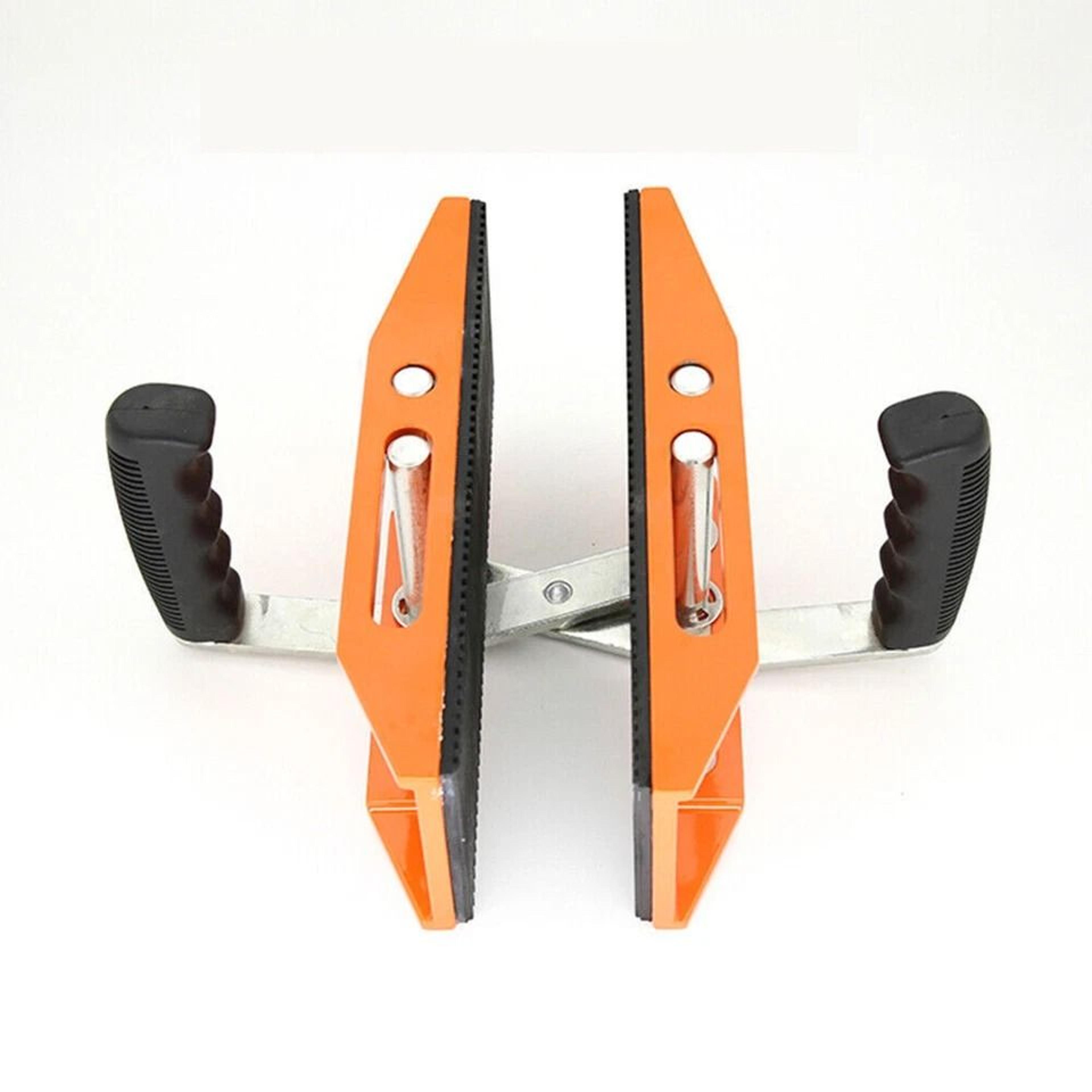 heavy duty double handled granite slab lifting clamps stone panel carrier tool