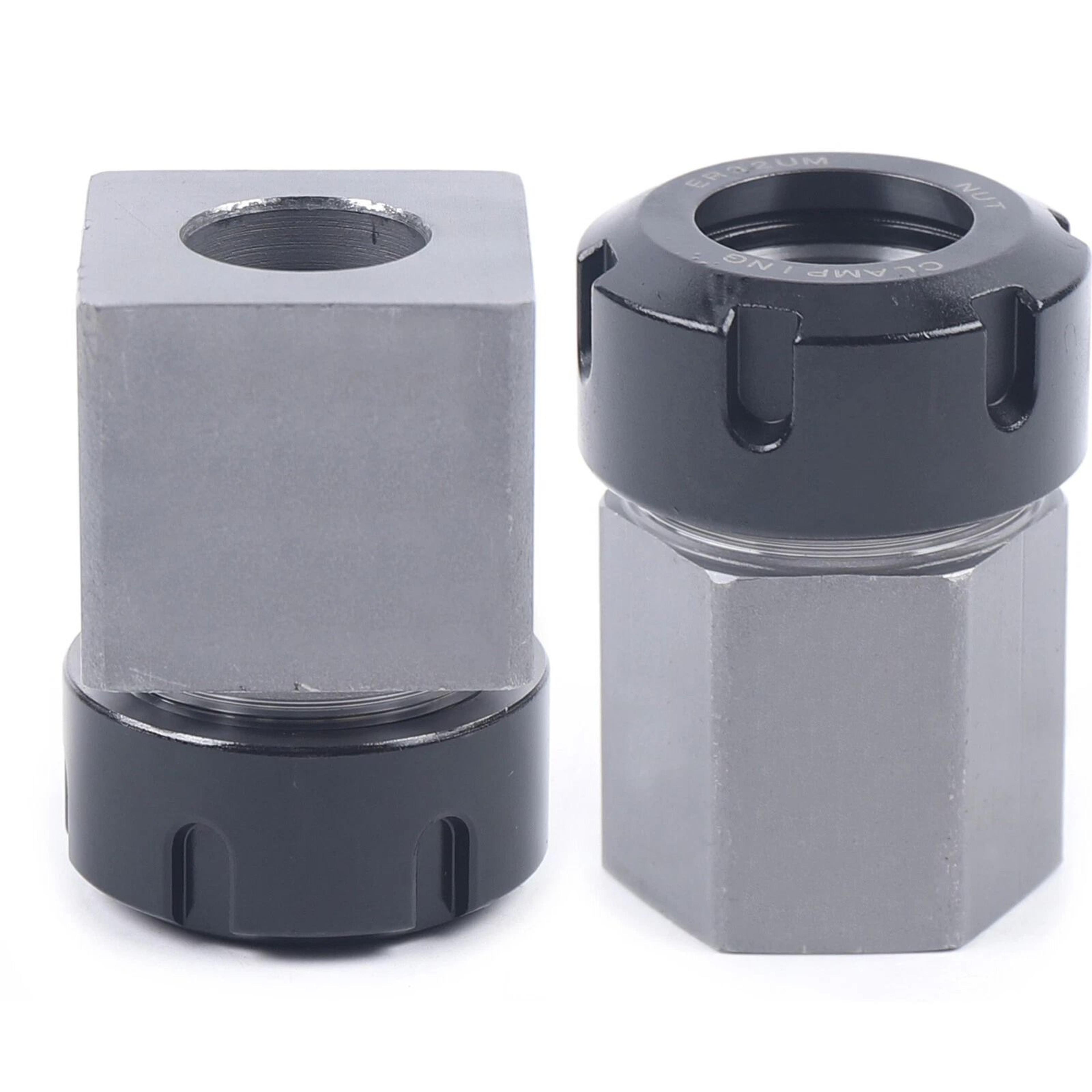 precision collet block set hex & square cnc tool holder workholding