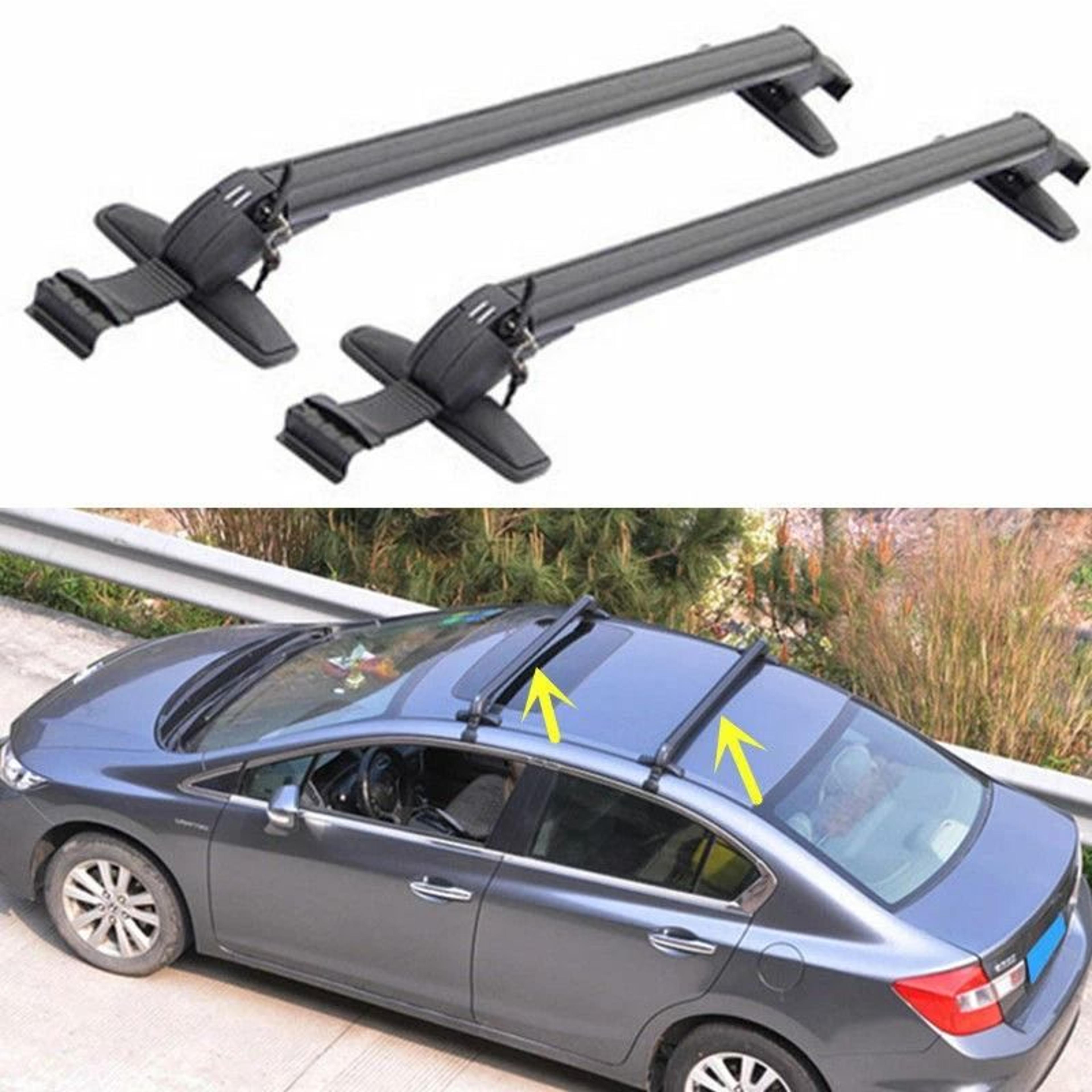 premium honda civic roof rack cross bars for durable cargo carrier