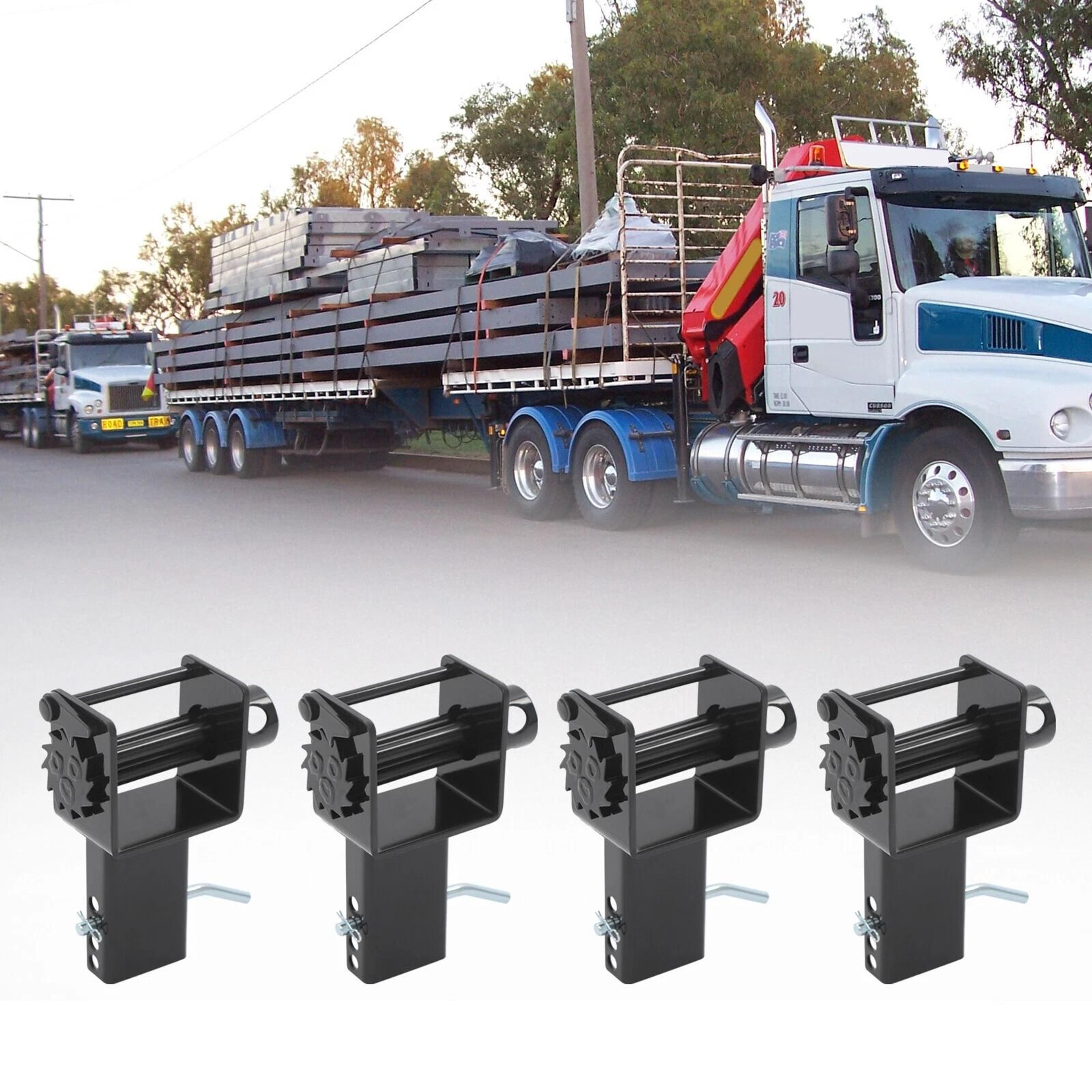 heavy duty trailer stake pocket winch load capacity tie down anchors