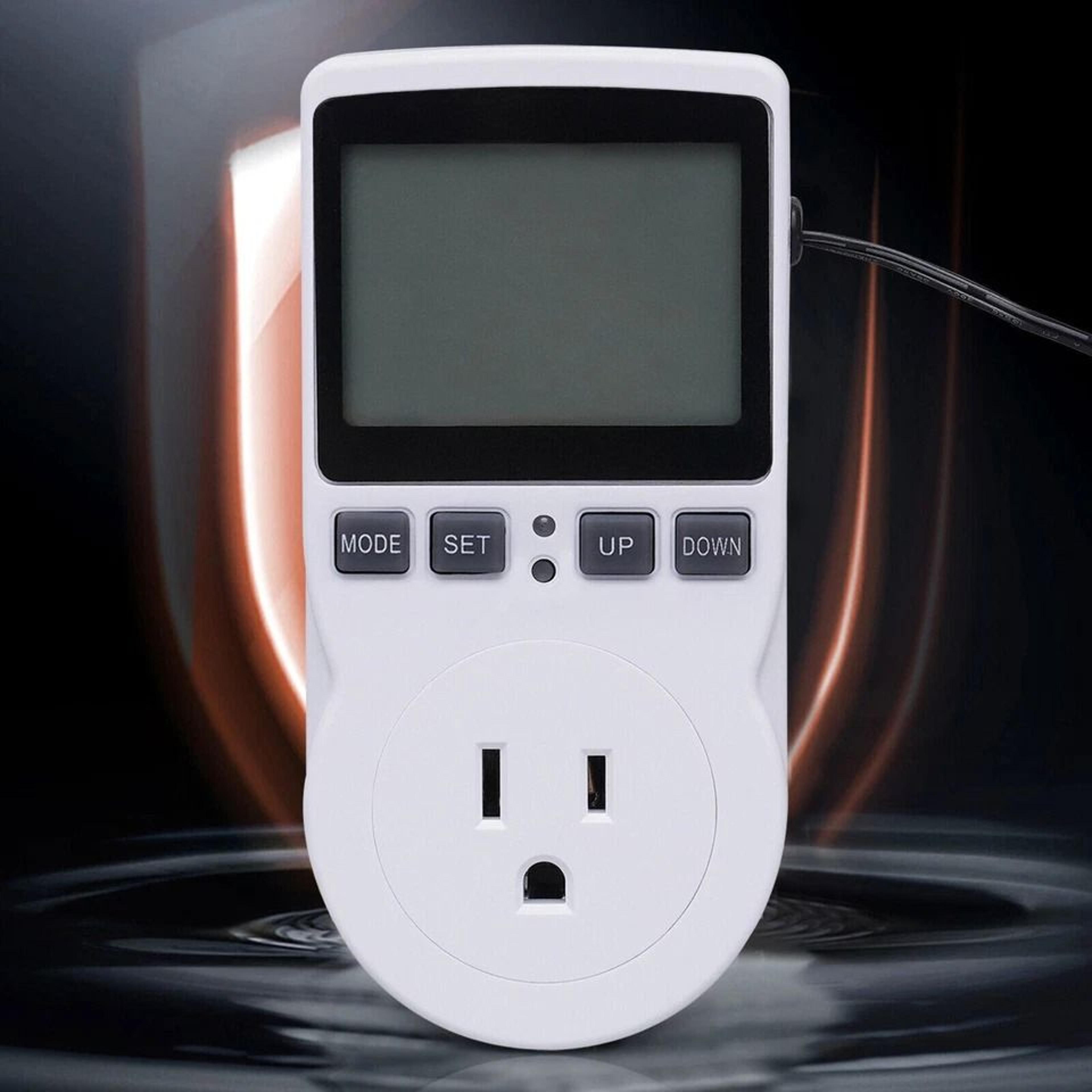 premium digital temperature controller thermostat outlet plug with sensor