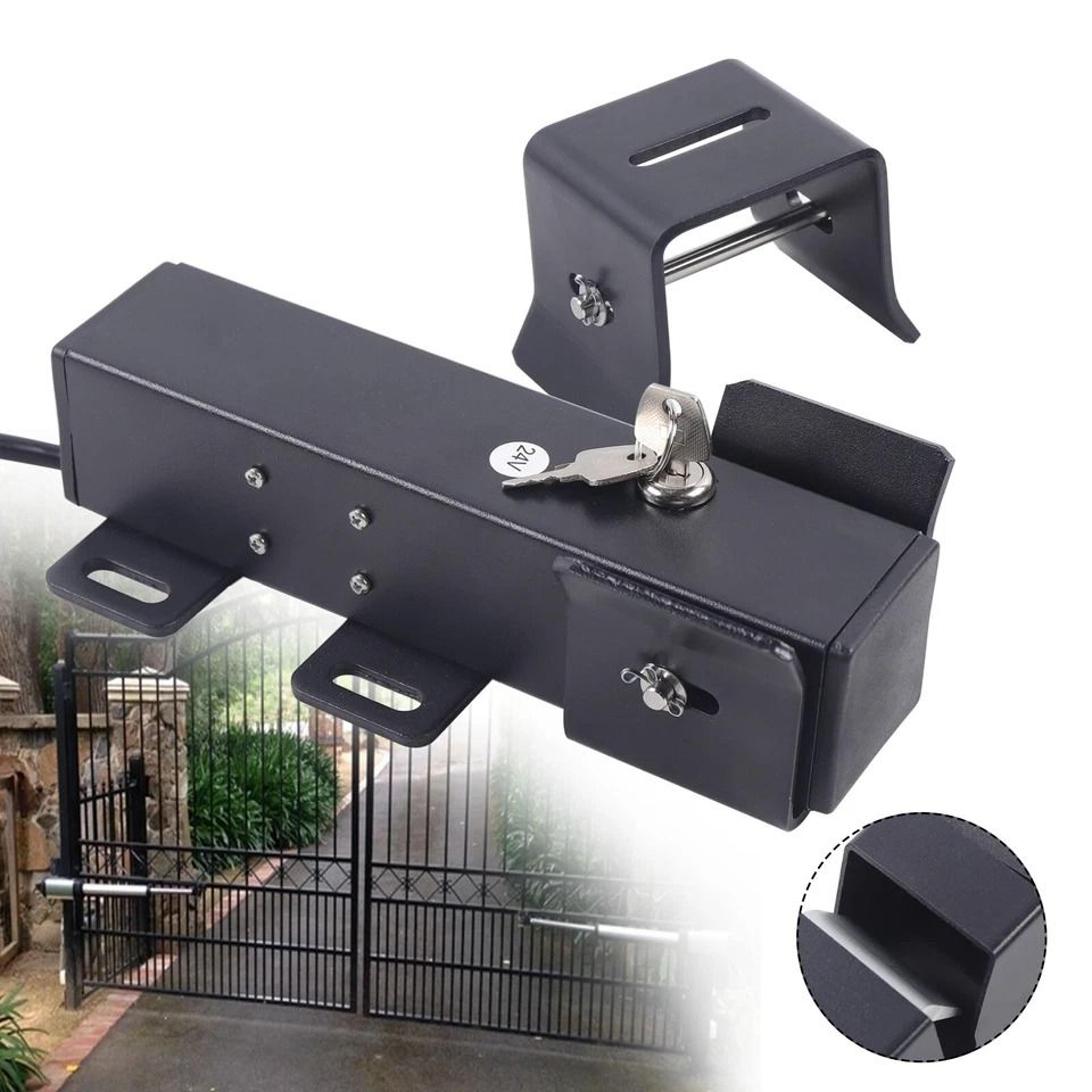 dc heavy duty automatic gate lock for swing gate opener security