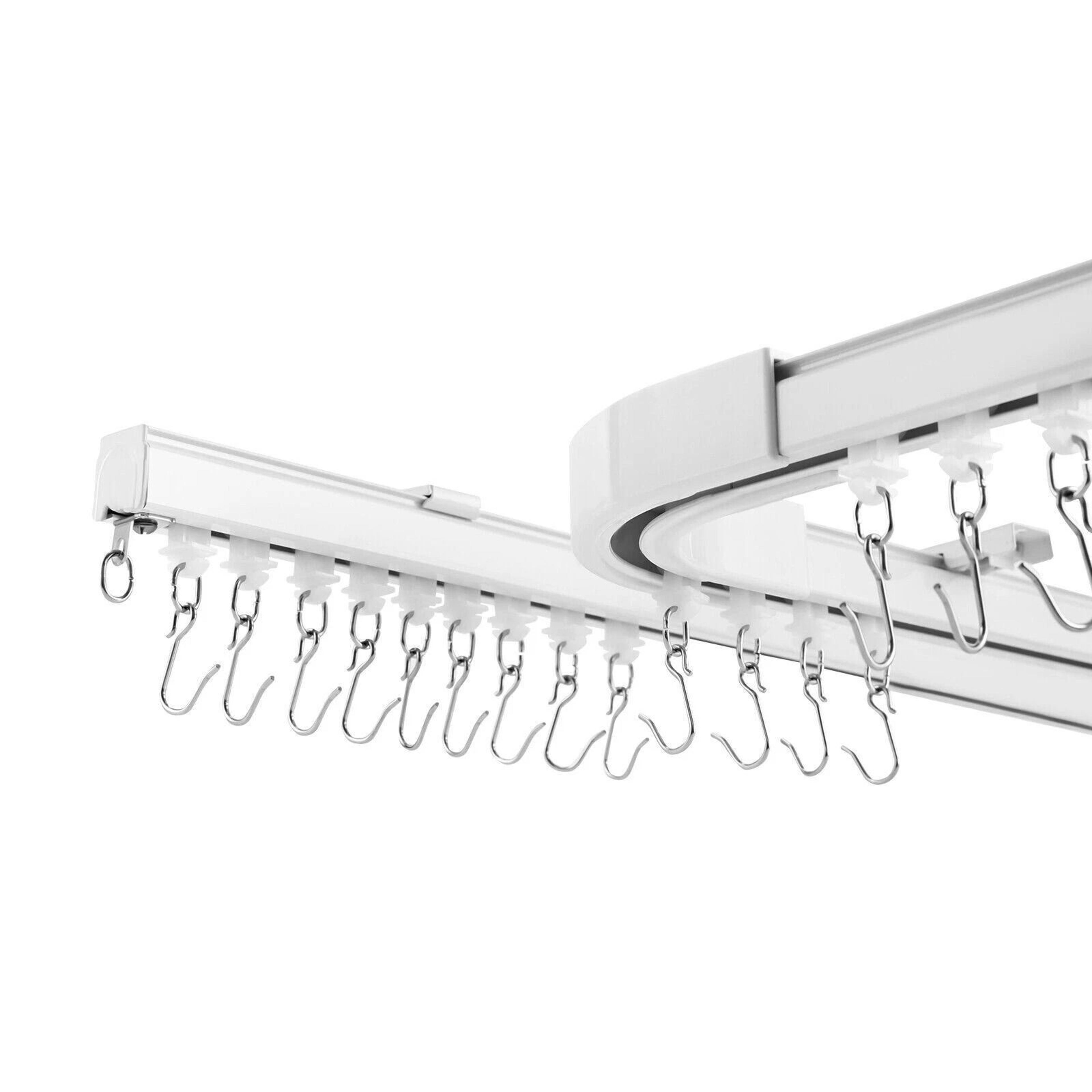 heavy duty ceiling curtain track set for privacy room dividers