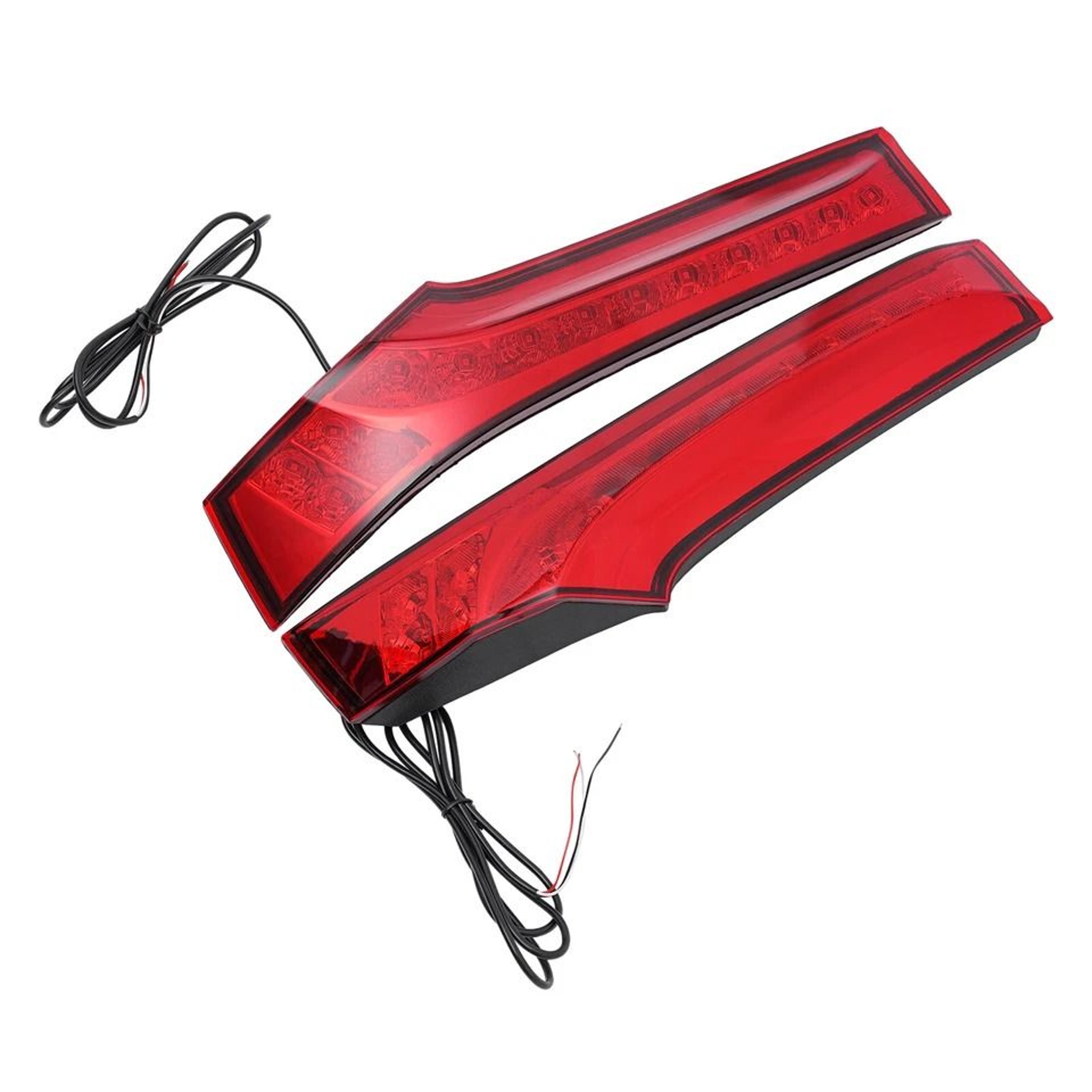 honda fit led rear trunk pillar tail light pair