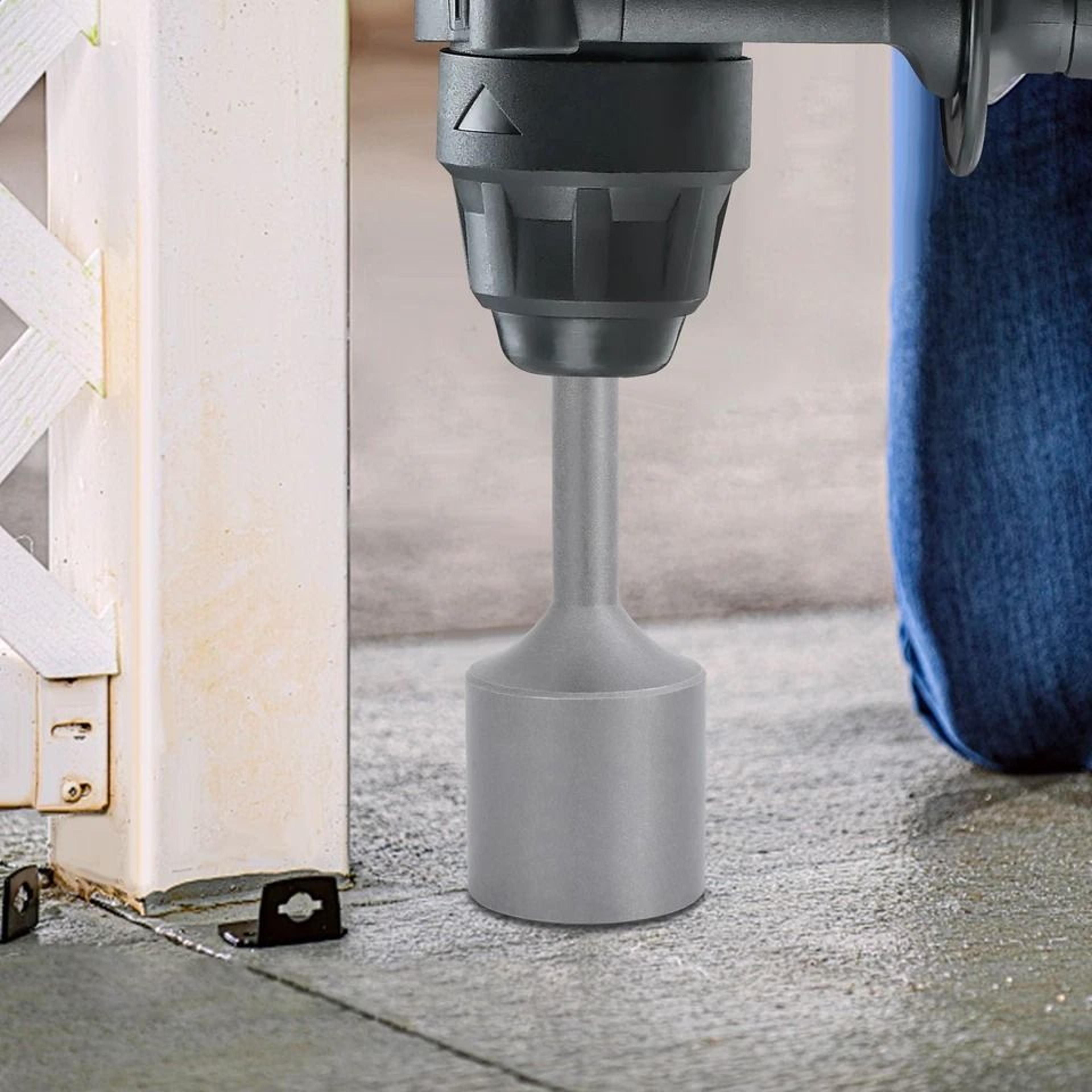 heavy duty t post driver hammer drill attachment for fast fence post installation