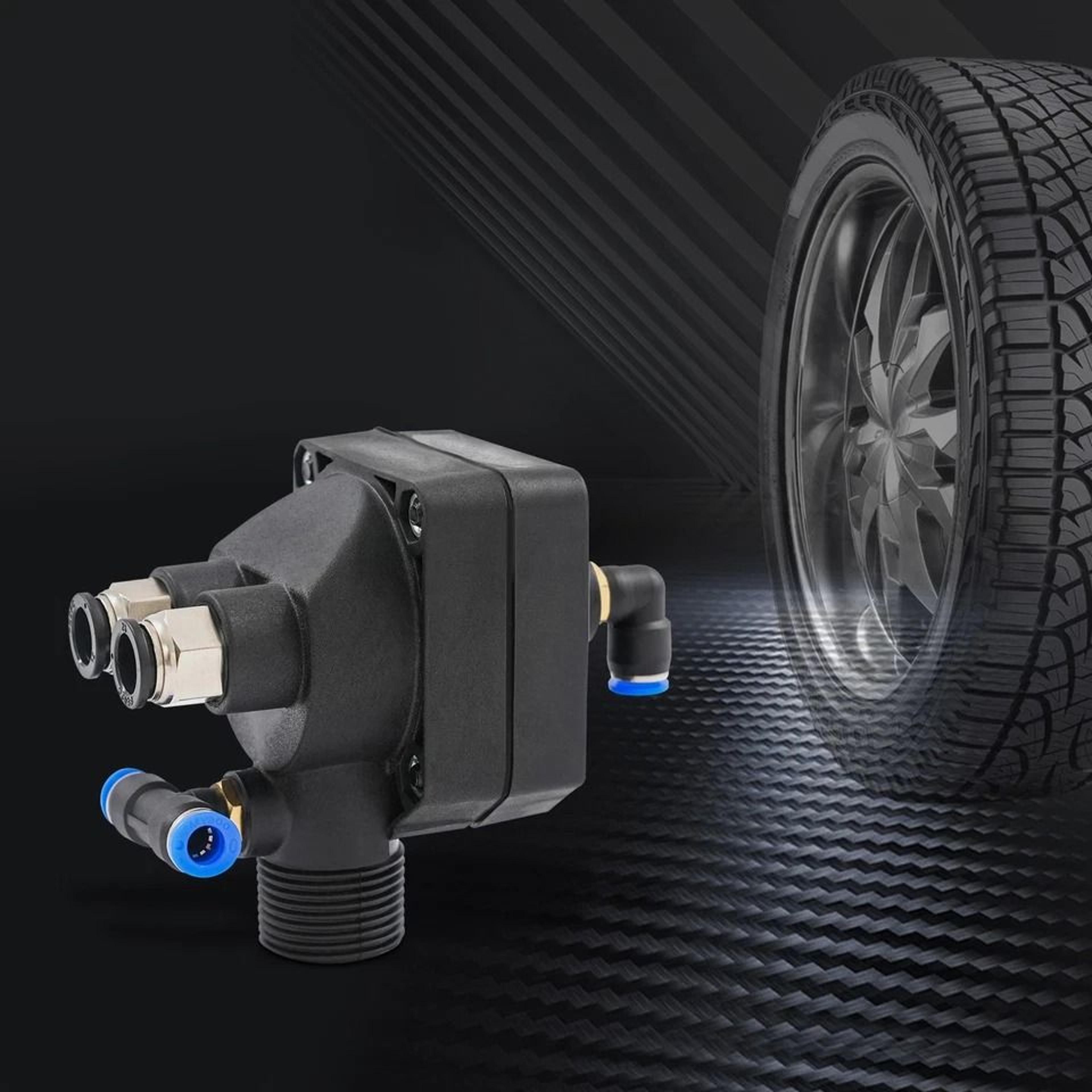 quick release blast dump tire changer valve for air inflation pressure relief