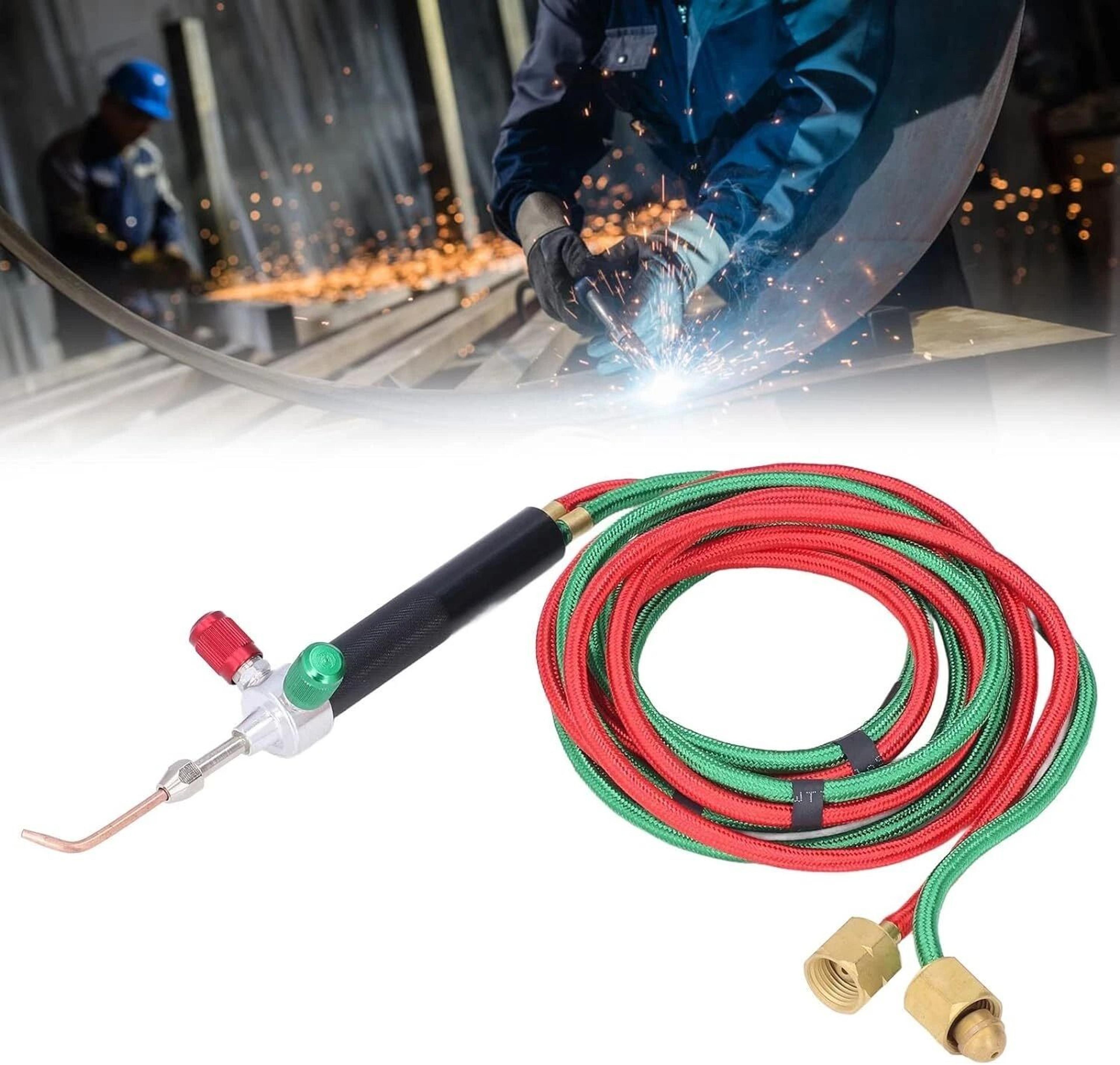 precision micro welding torch kit with tips for jewelry soldering and repair