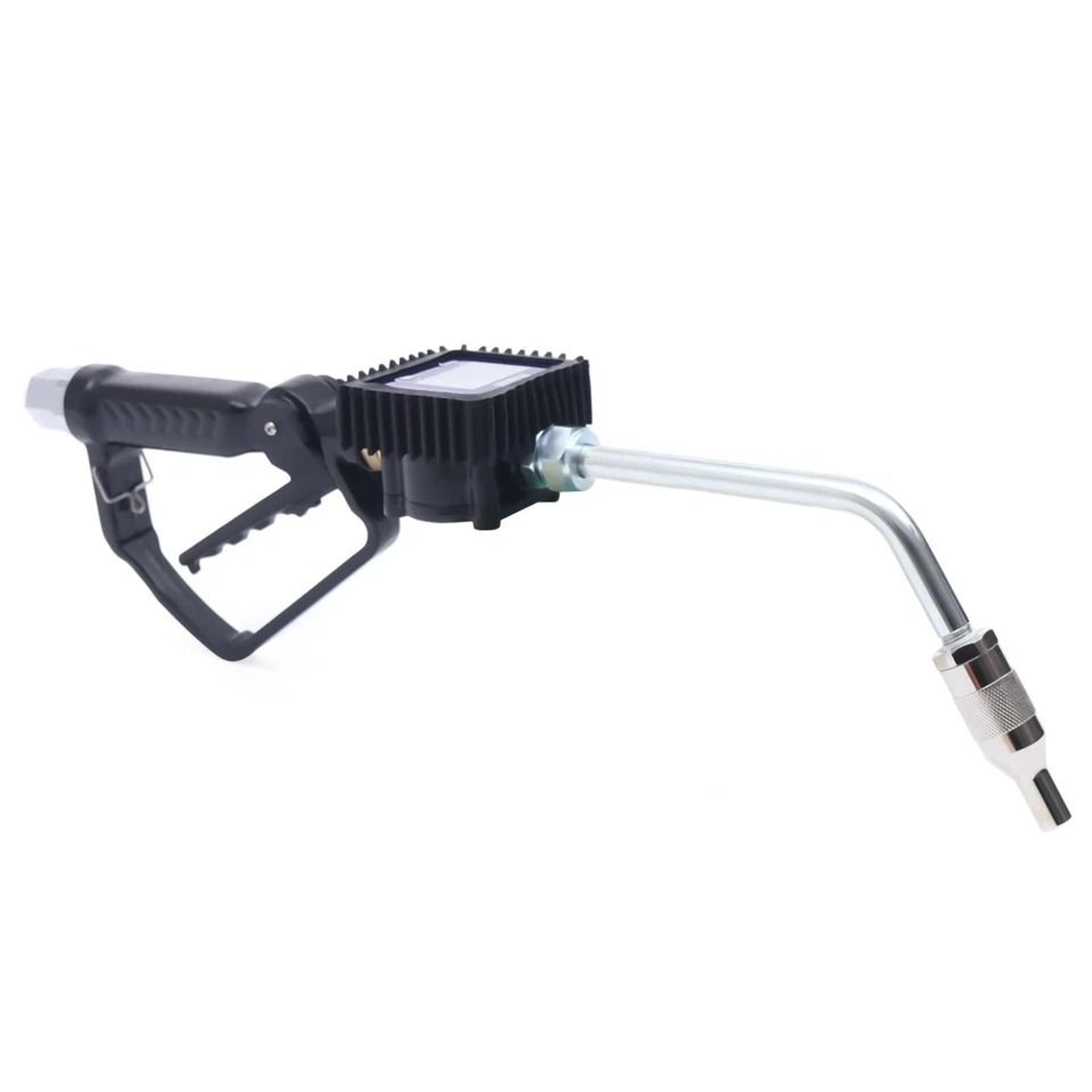 digital oil meter gun with control valve for accurate oil dispensing