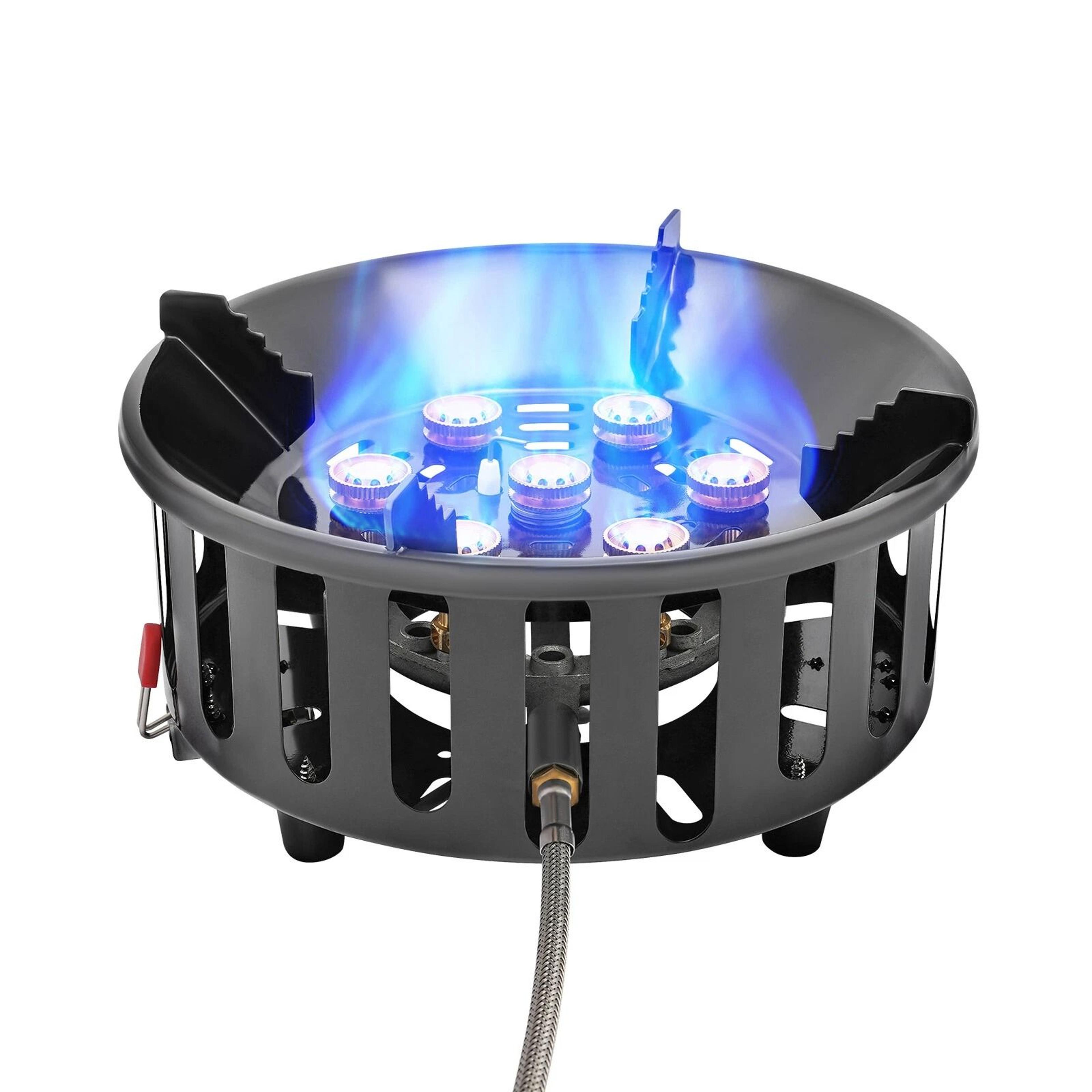 single burner propane stove windproof outdoor gas burner for camping cooking