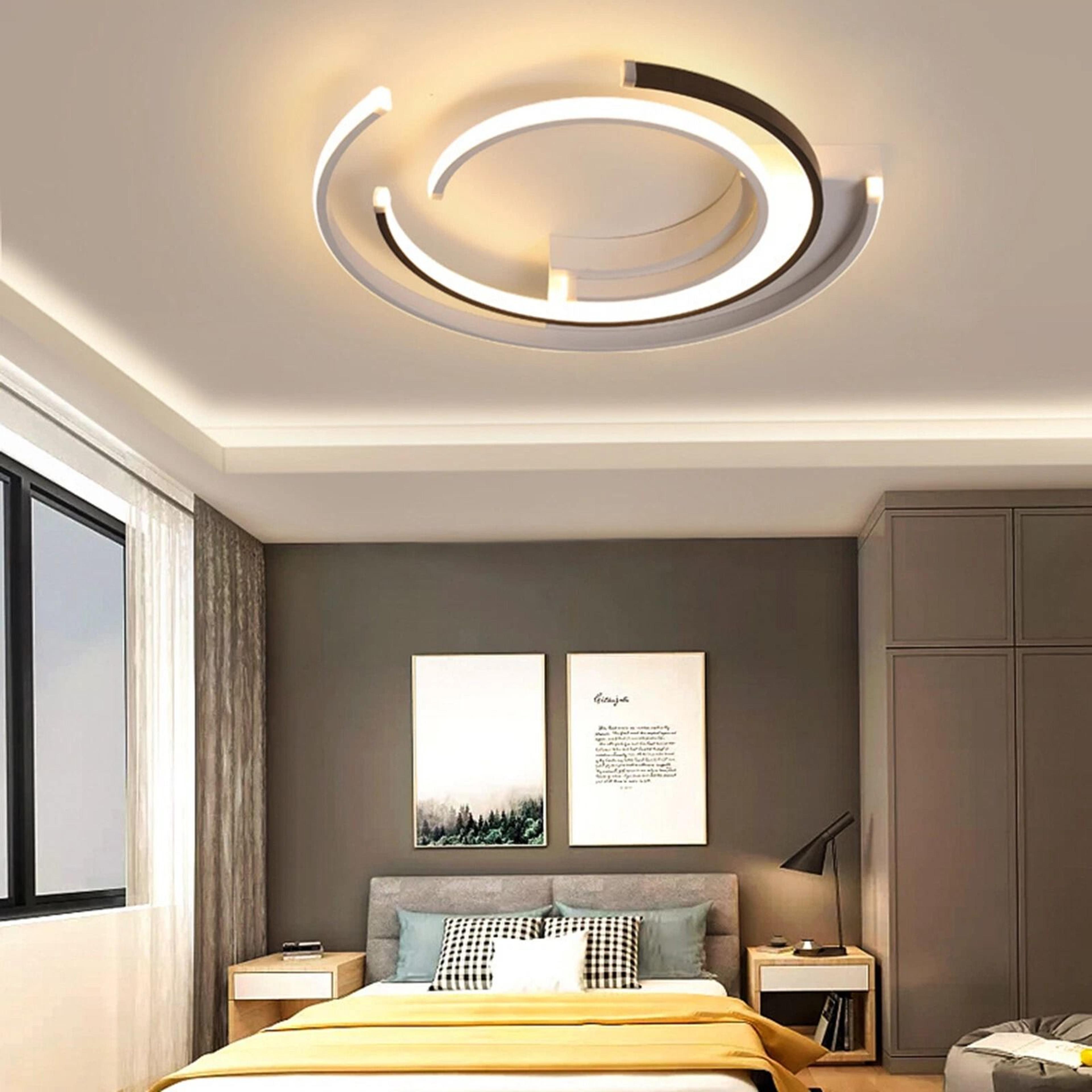 round led chandelier ceiling light for living room bedroom