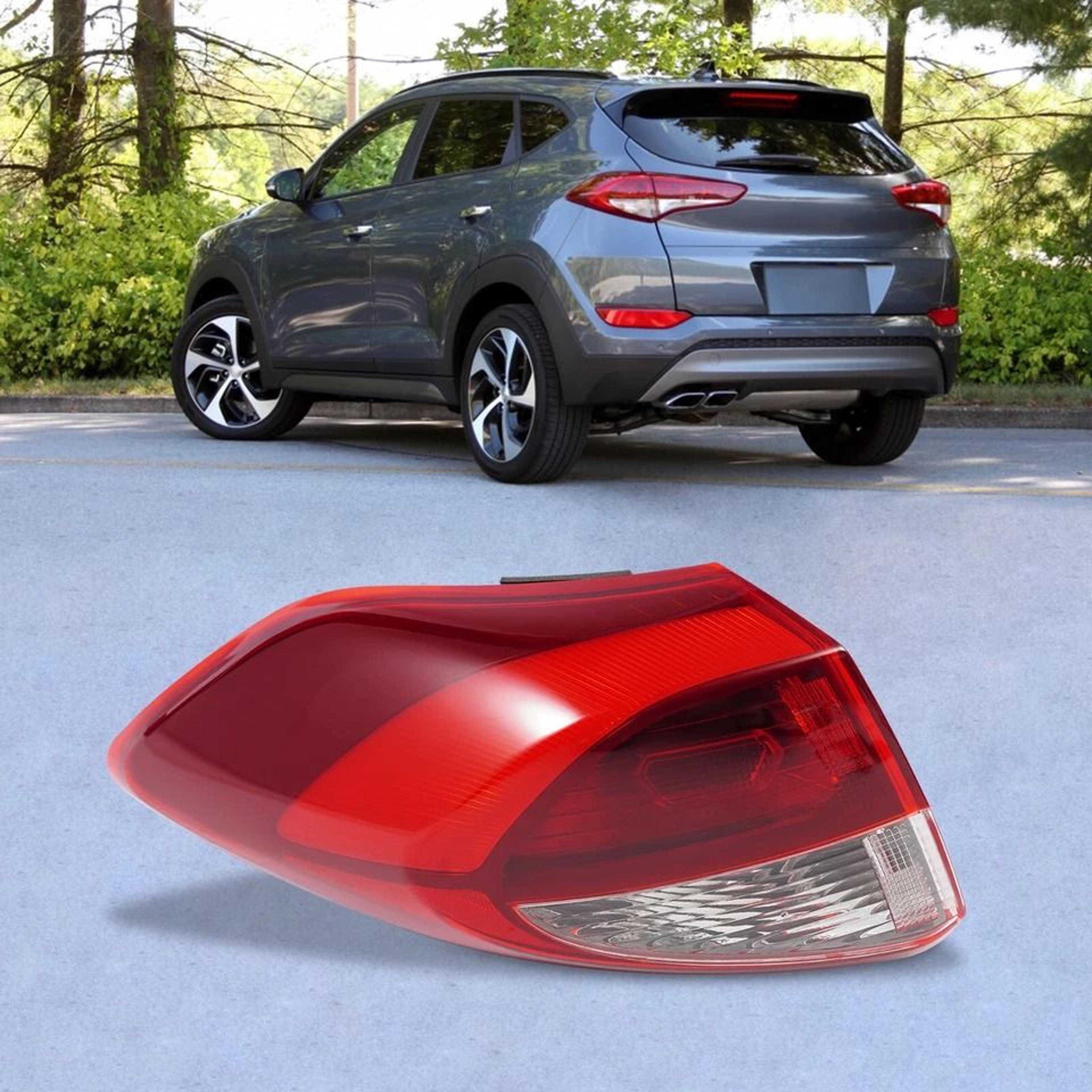 hyundai tucson driver side tail light left rear lamp replacement