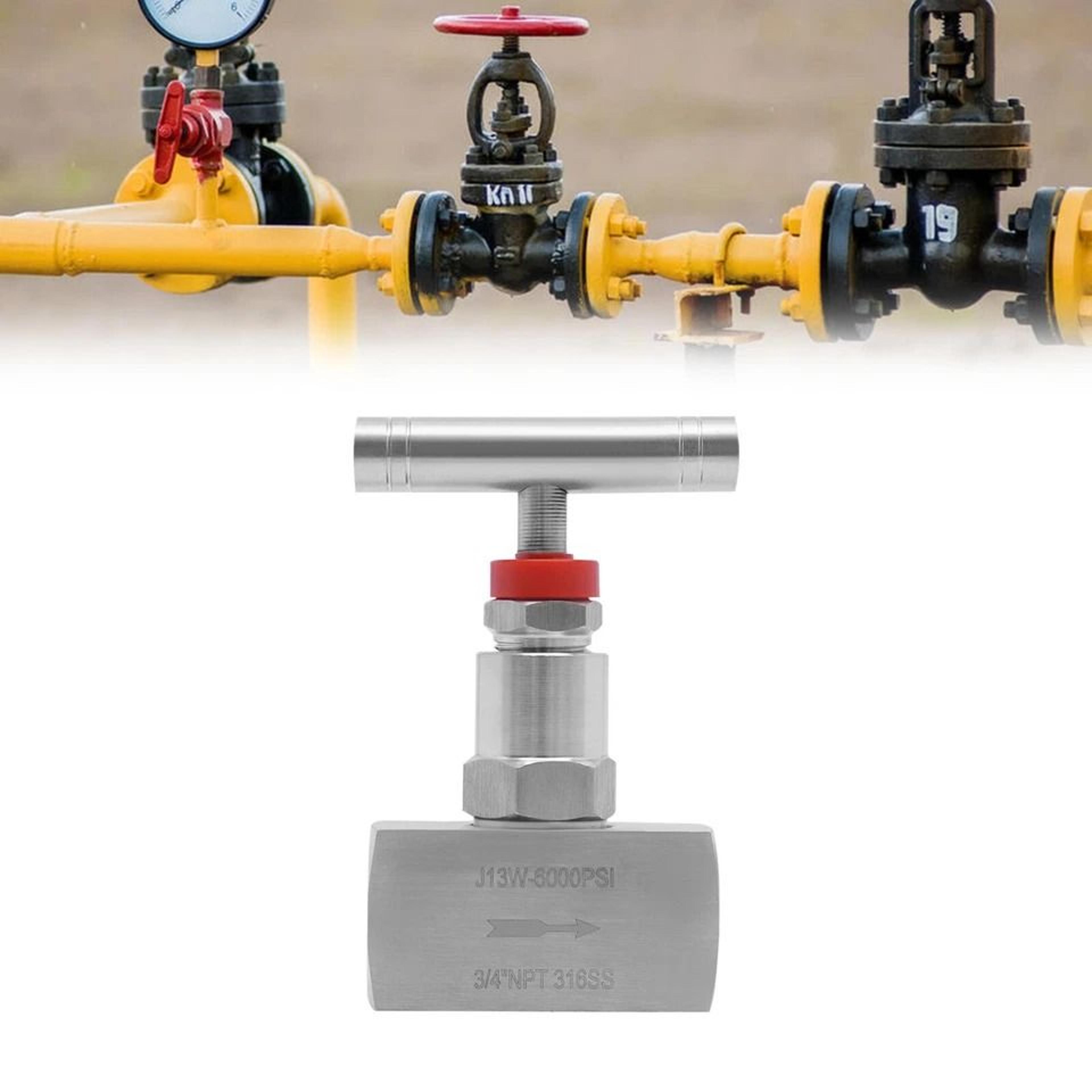 needle valve stainless steel hydraulic flow control valve