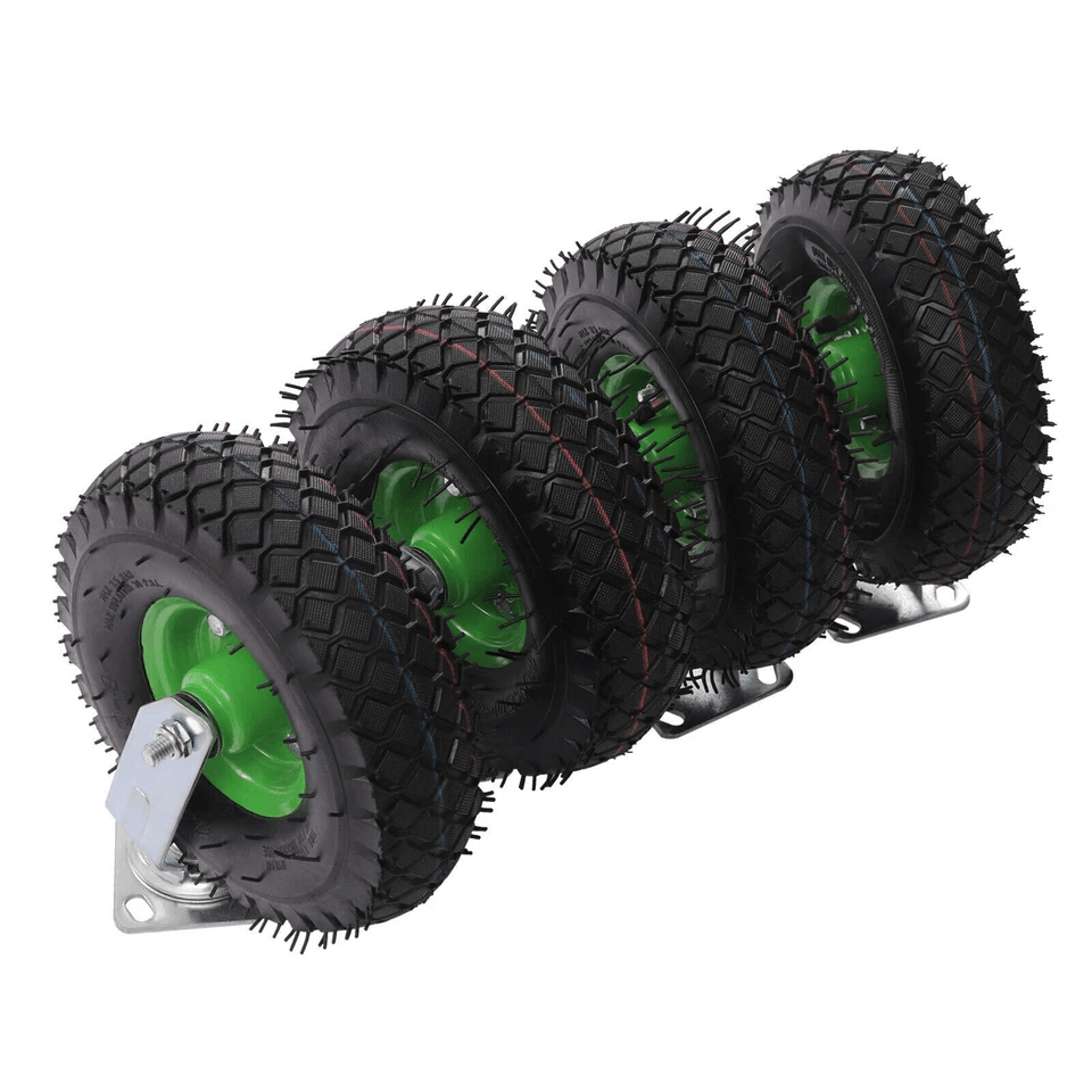 pneumatic wheels heavy duty swivel cart casters
