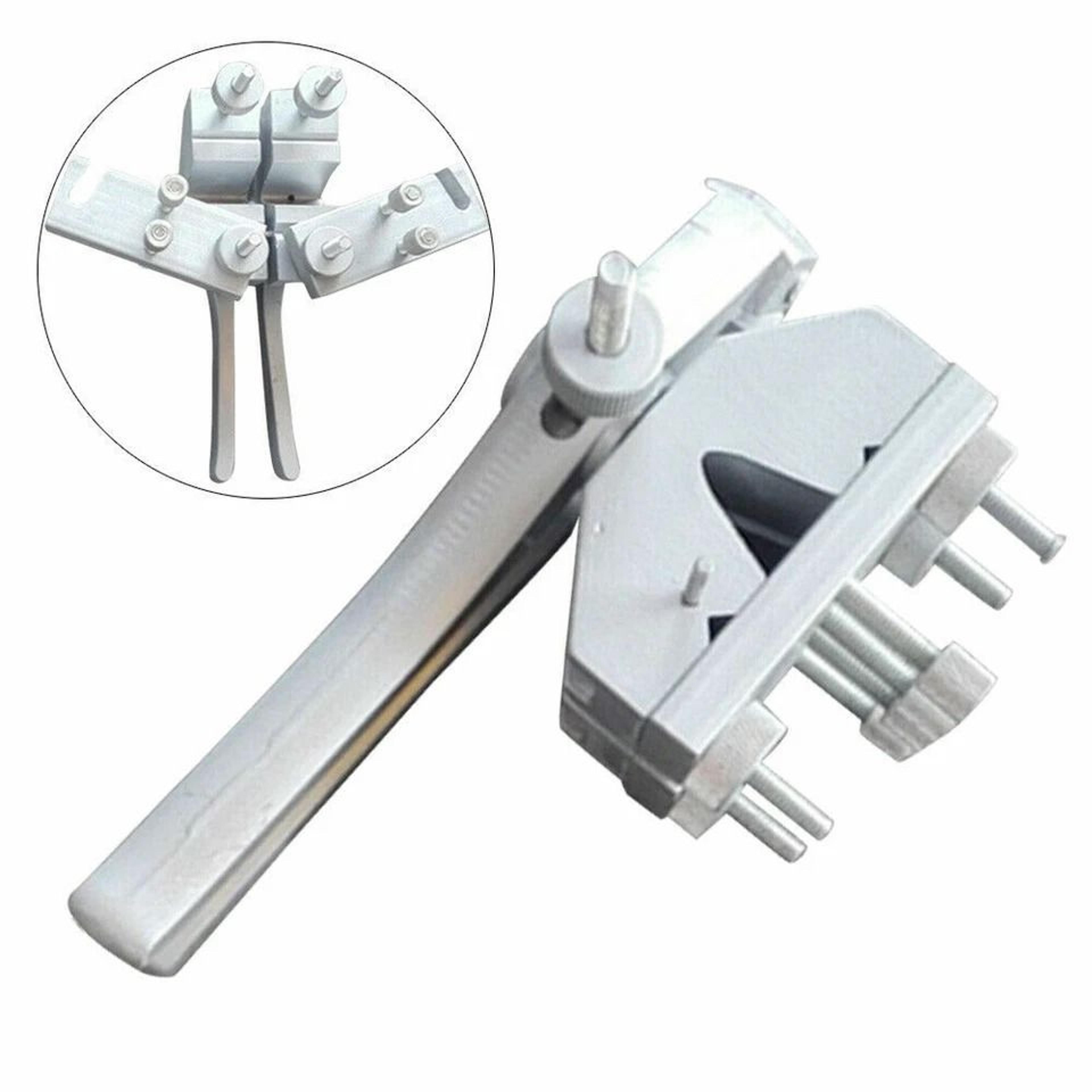 high precision pu round belt welding clamp tool for connector splicing