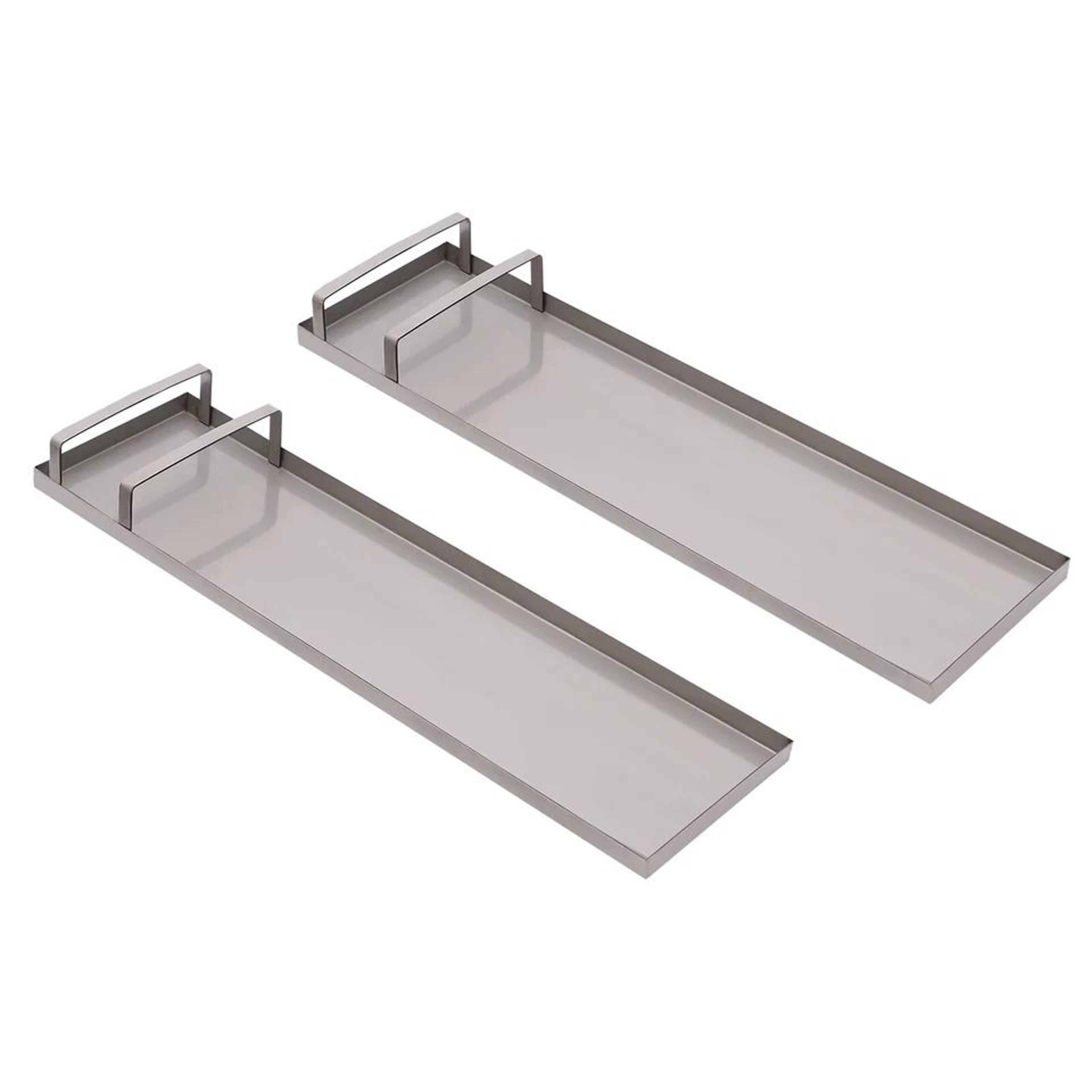 stainless steel concrete knee boards with sliding pads