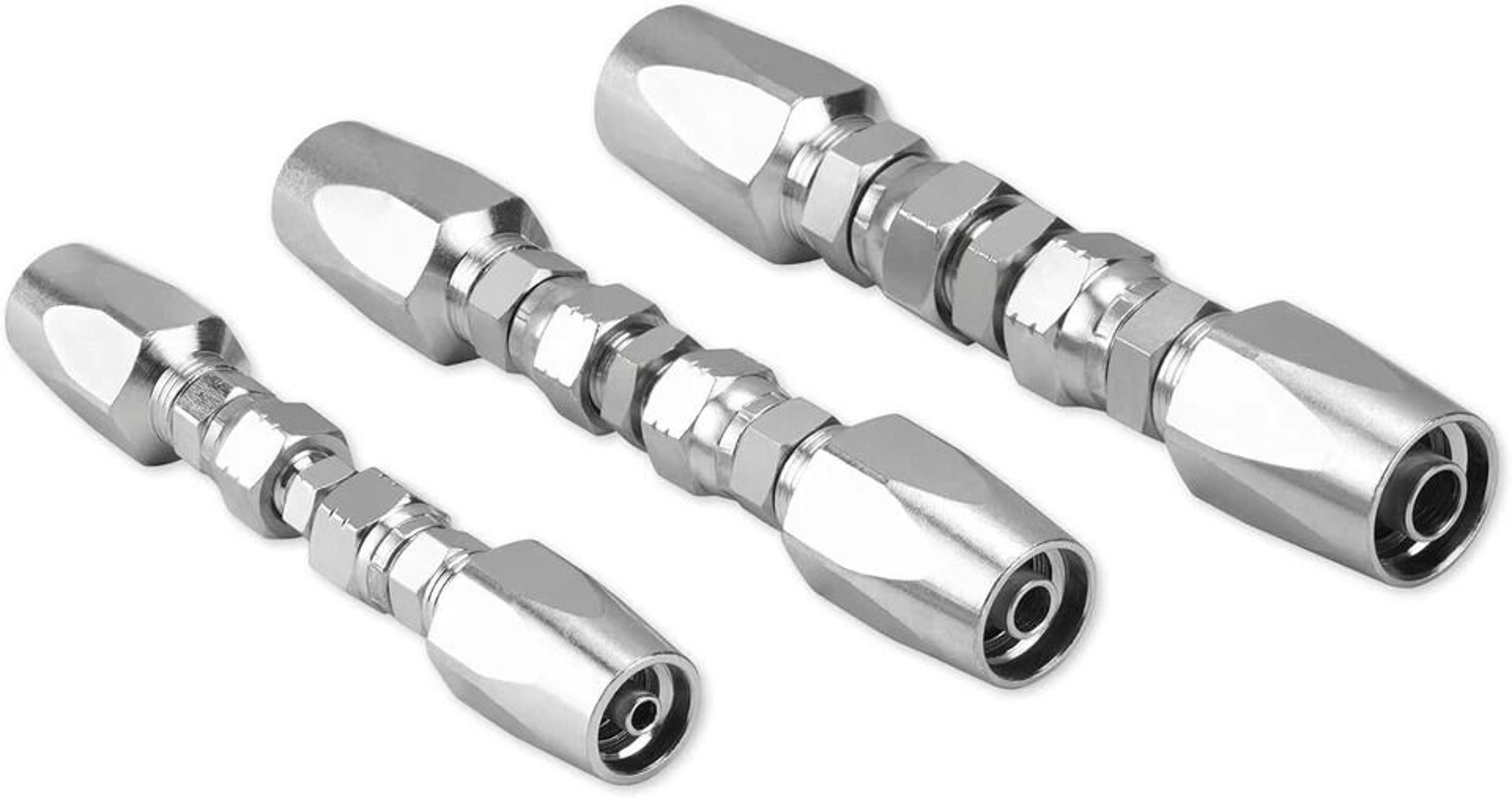 hydraulic hose repair kit piece reusable fittings