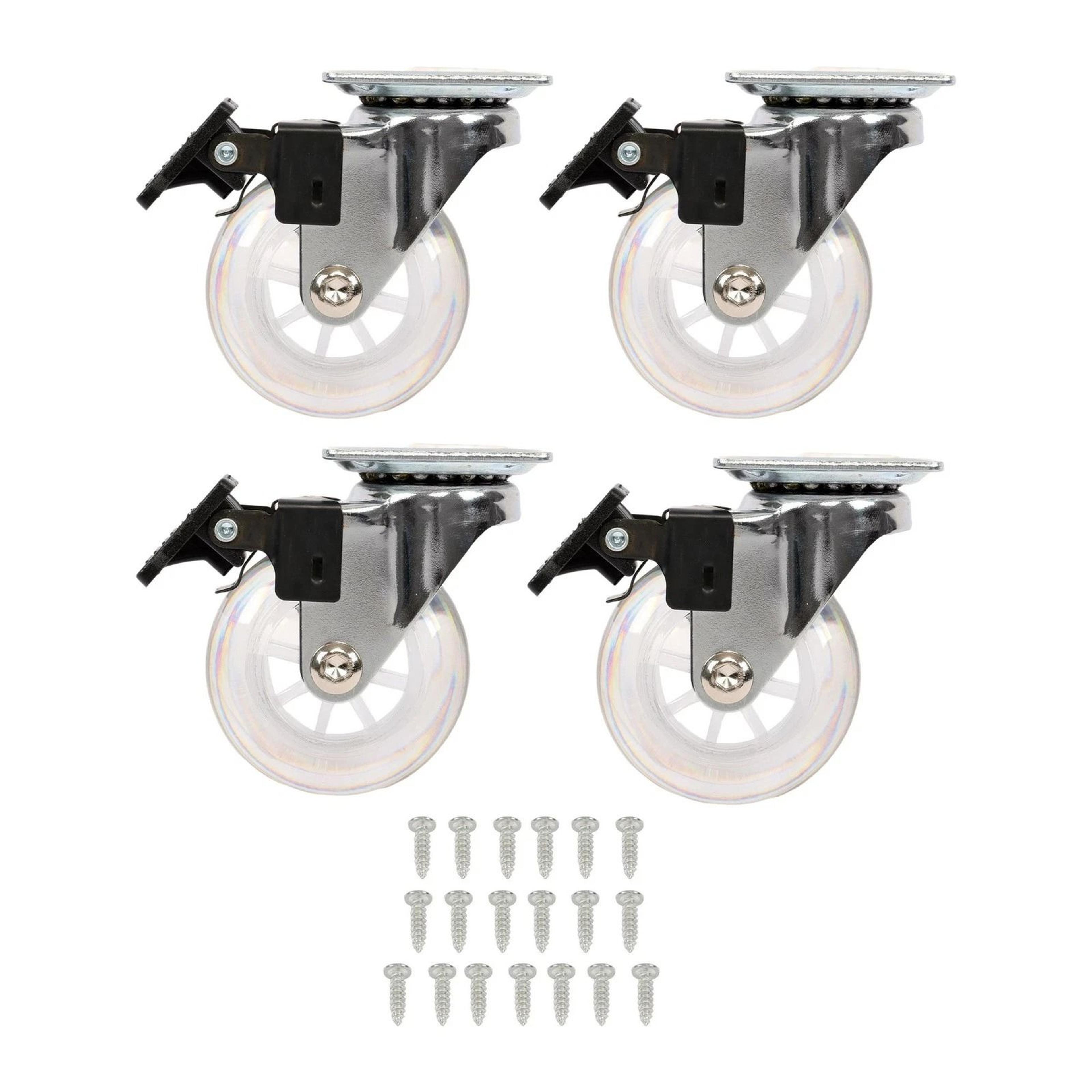 caster wheels with brake for office chair replacement