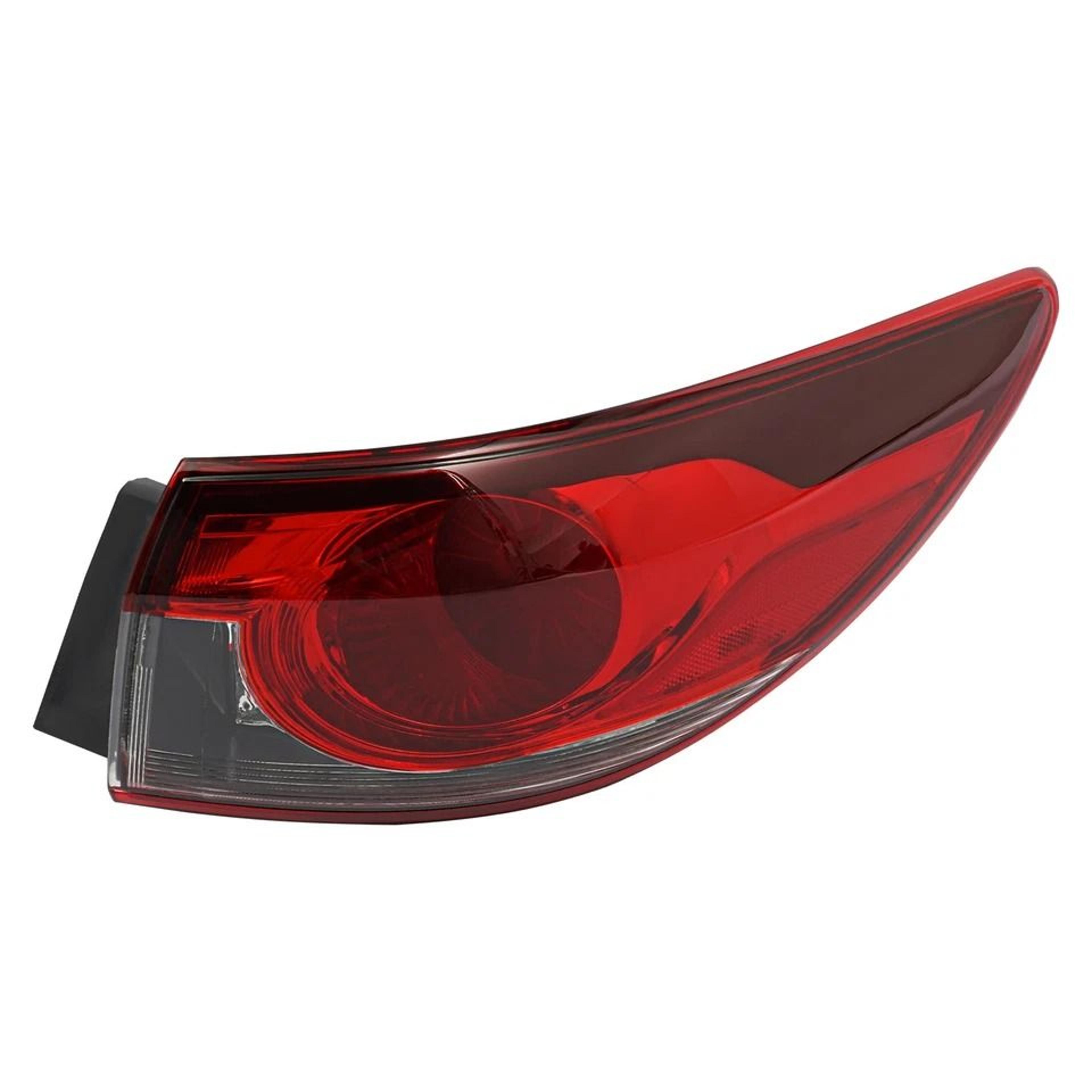 right rear halogen tail light assembly for mazda sedan